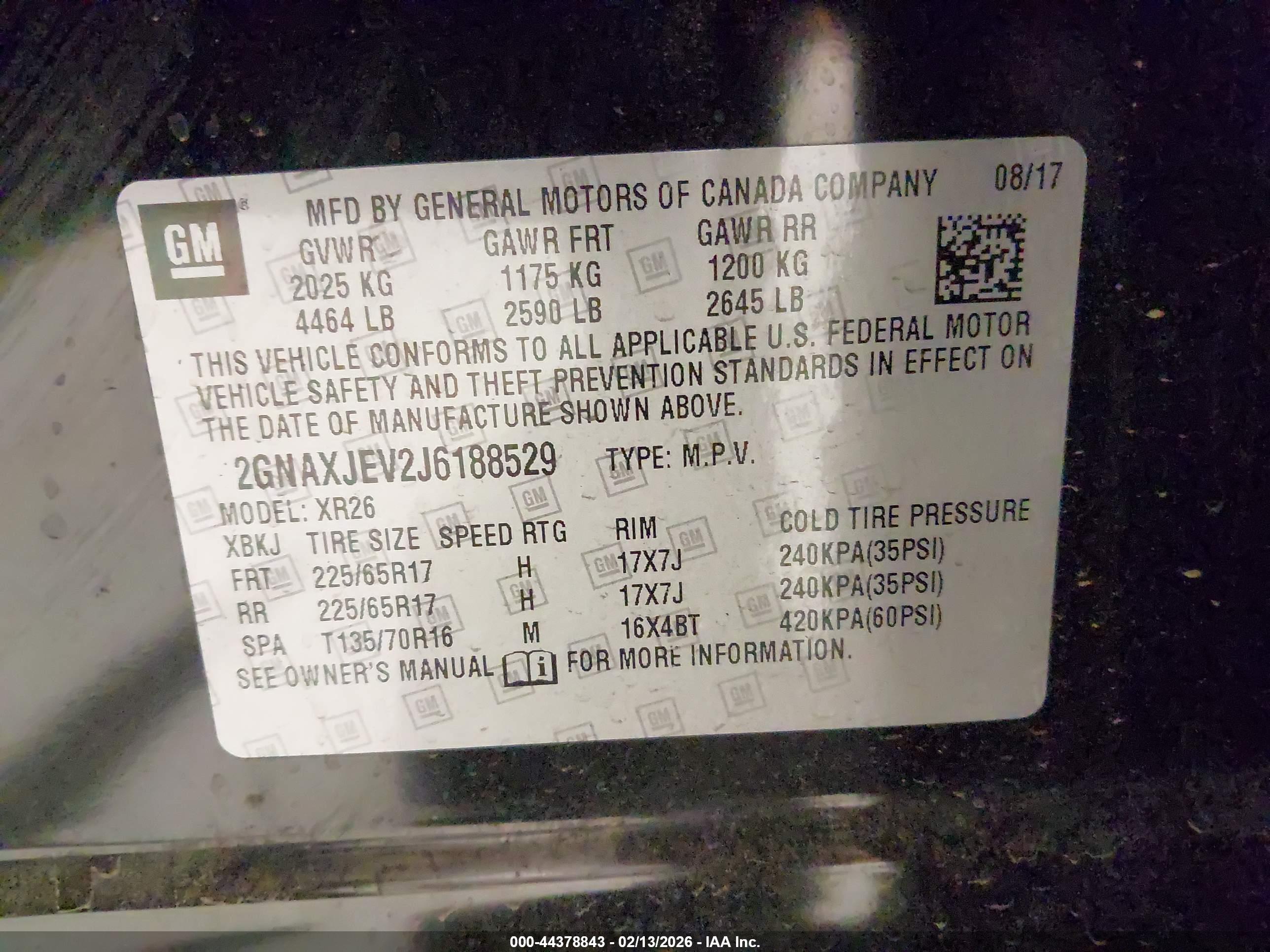 CHEVROLET EQUINOX image 9
