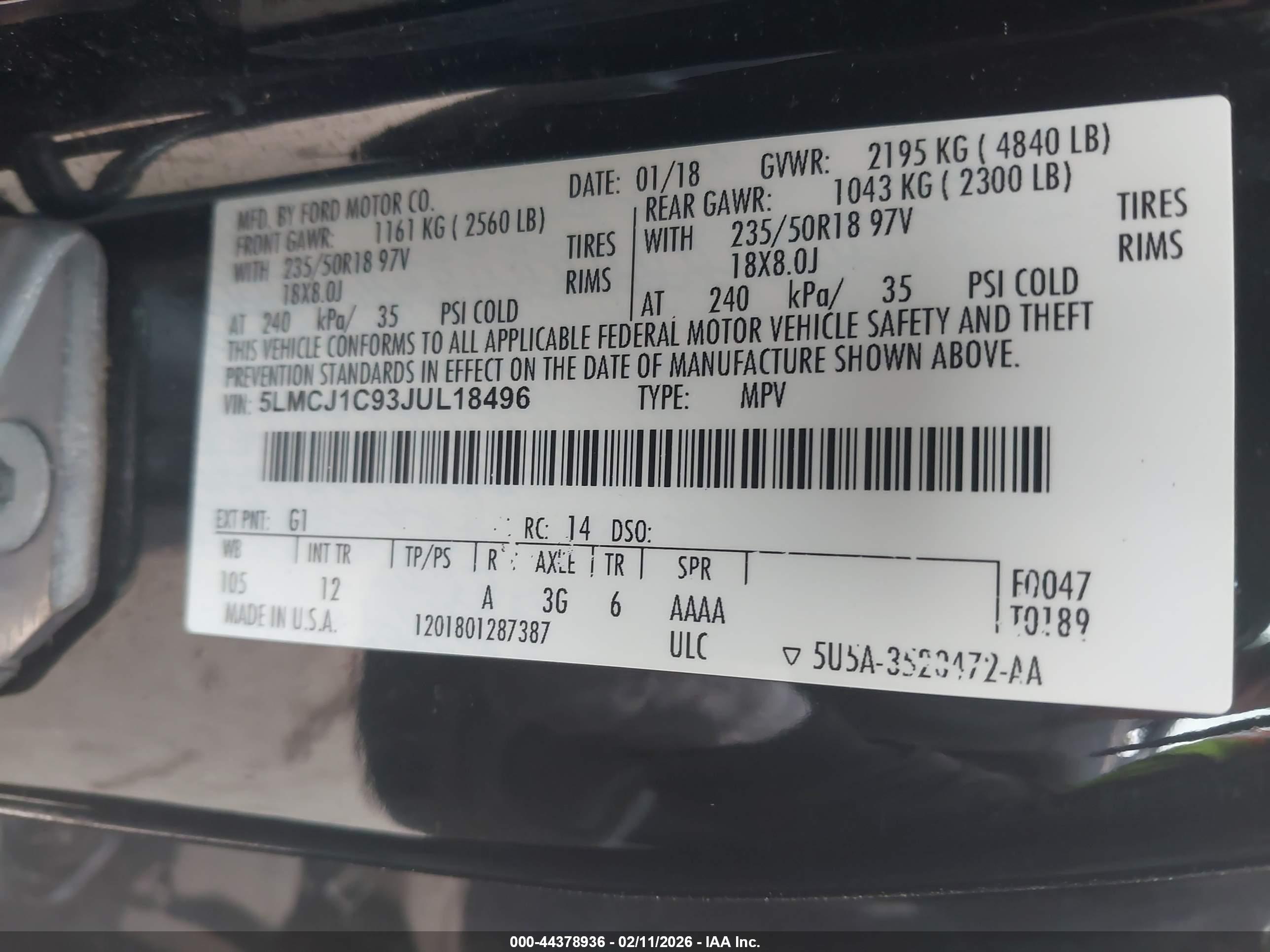 LINCOLN MKC image 9