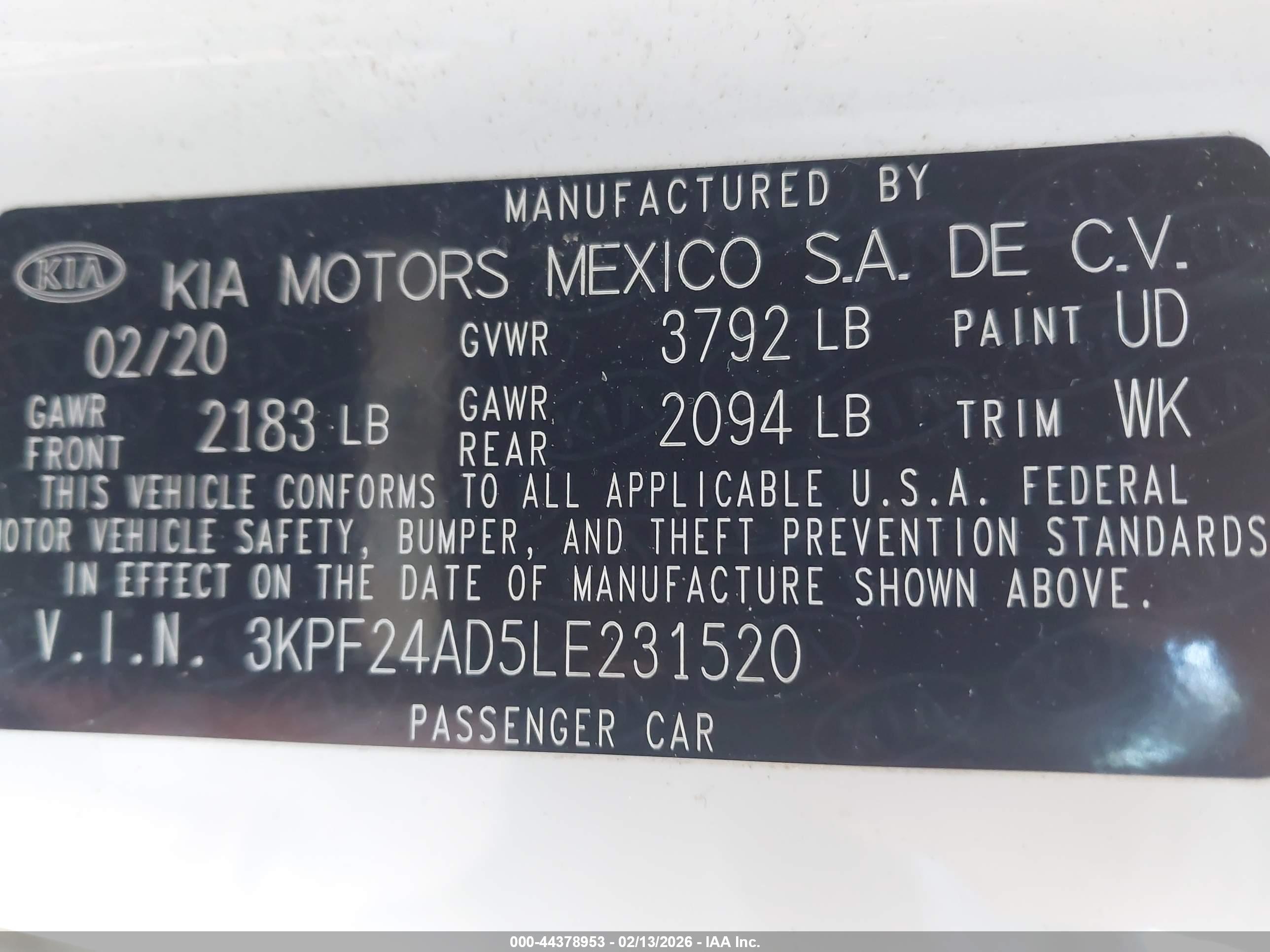 KIA FORTE image 9