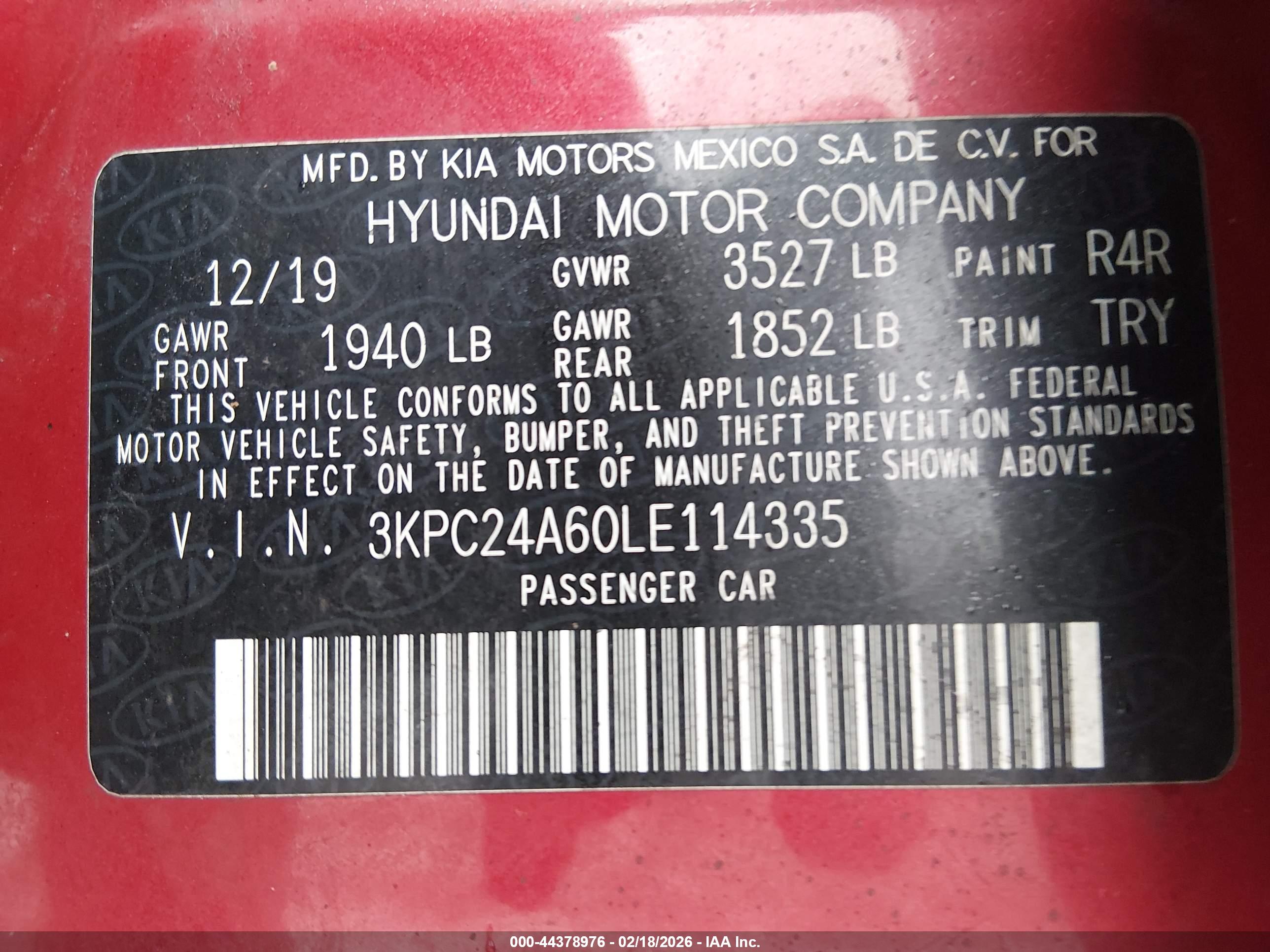 HYUNDAI ACCENT image 9