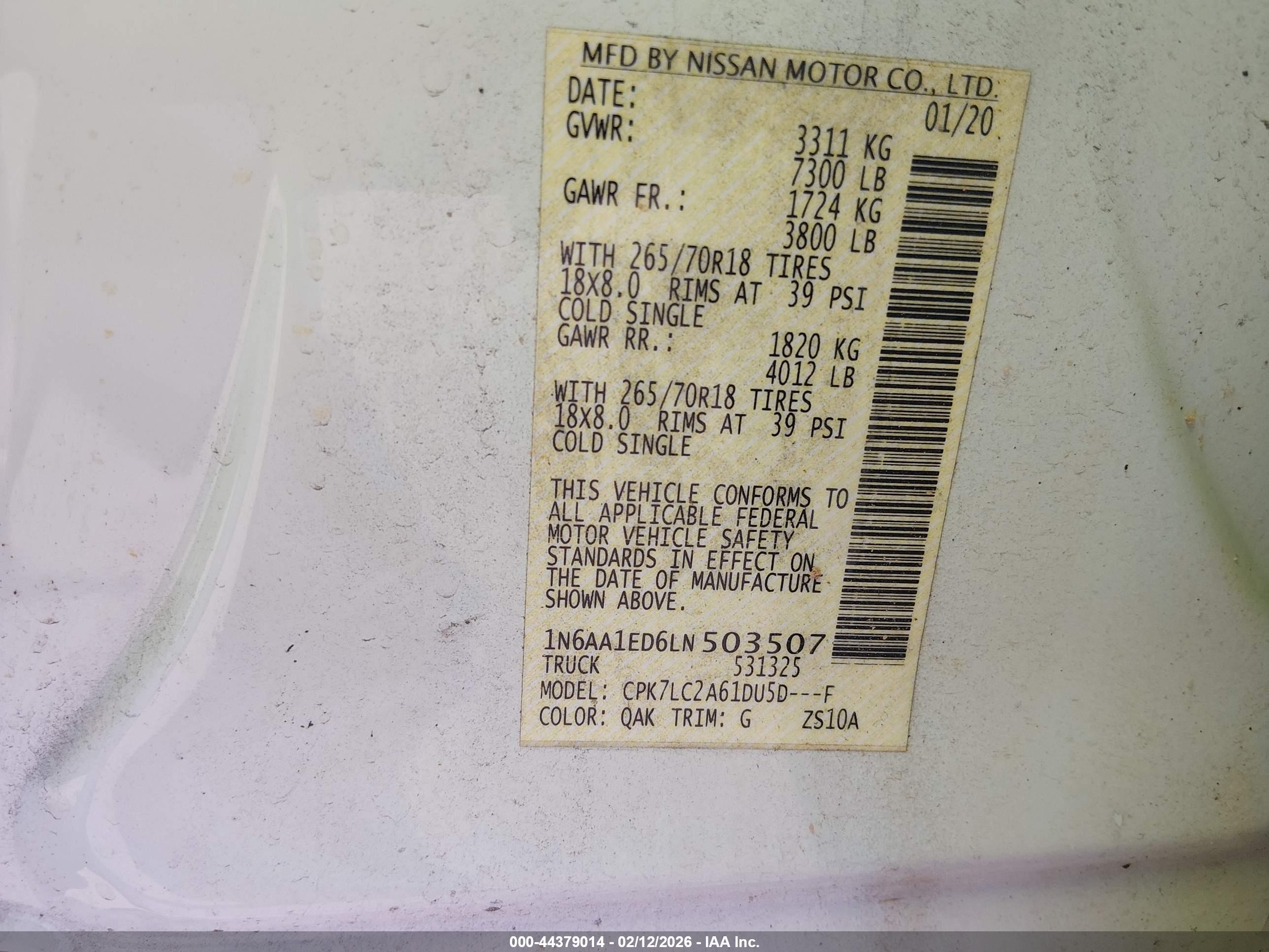 NISSAN TITAN image 9