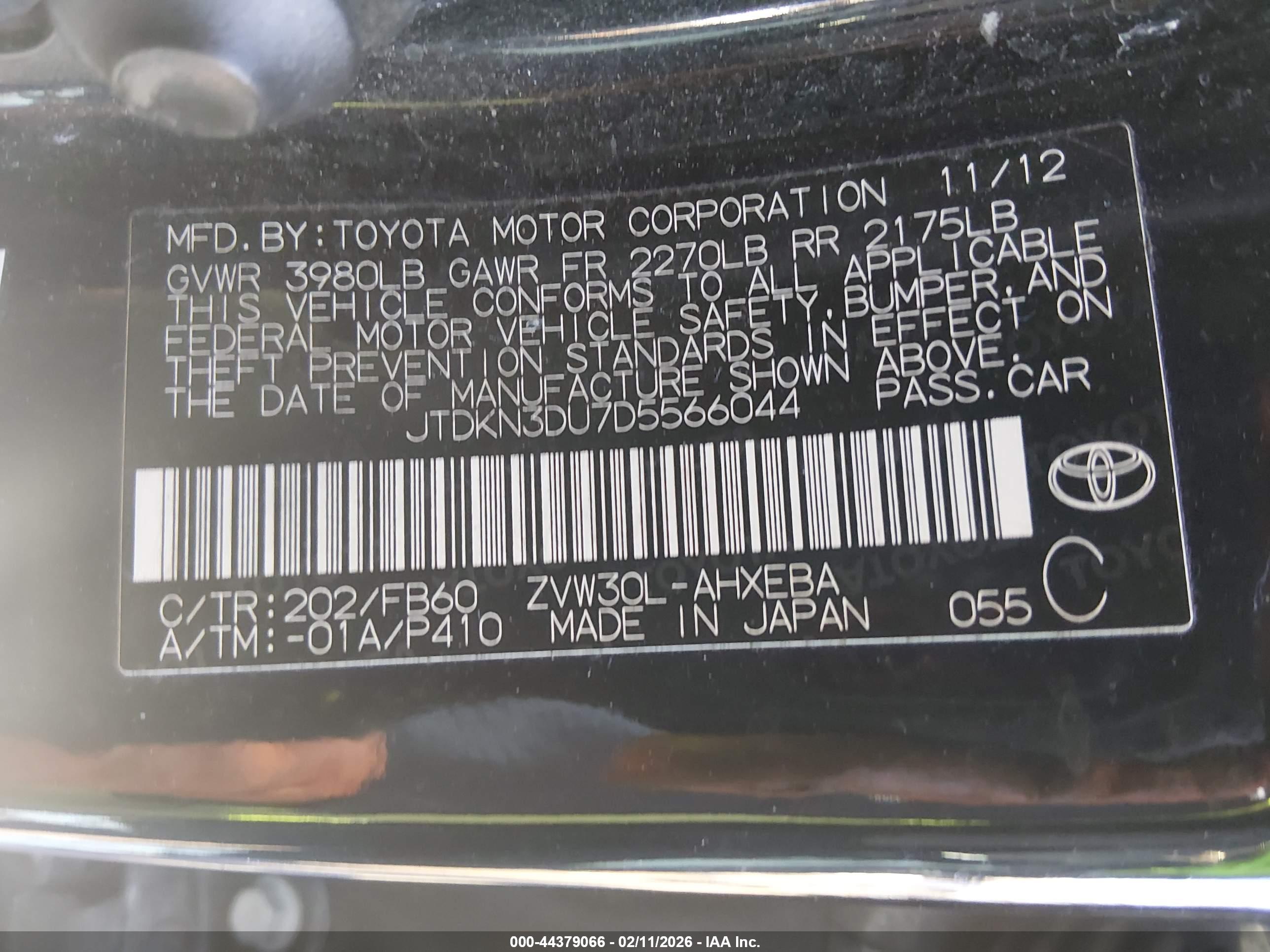 TOYOTA PRIUS image 9