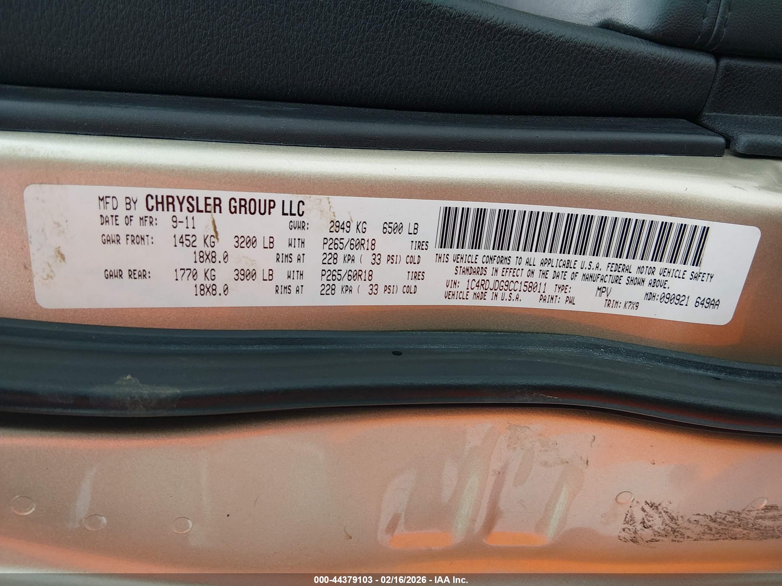 DODGE DURANGO image 9