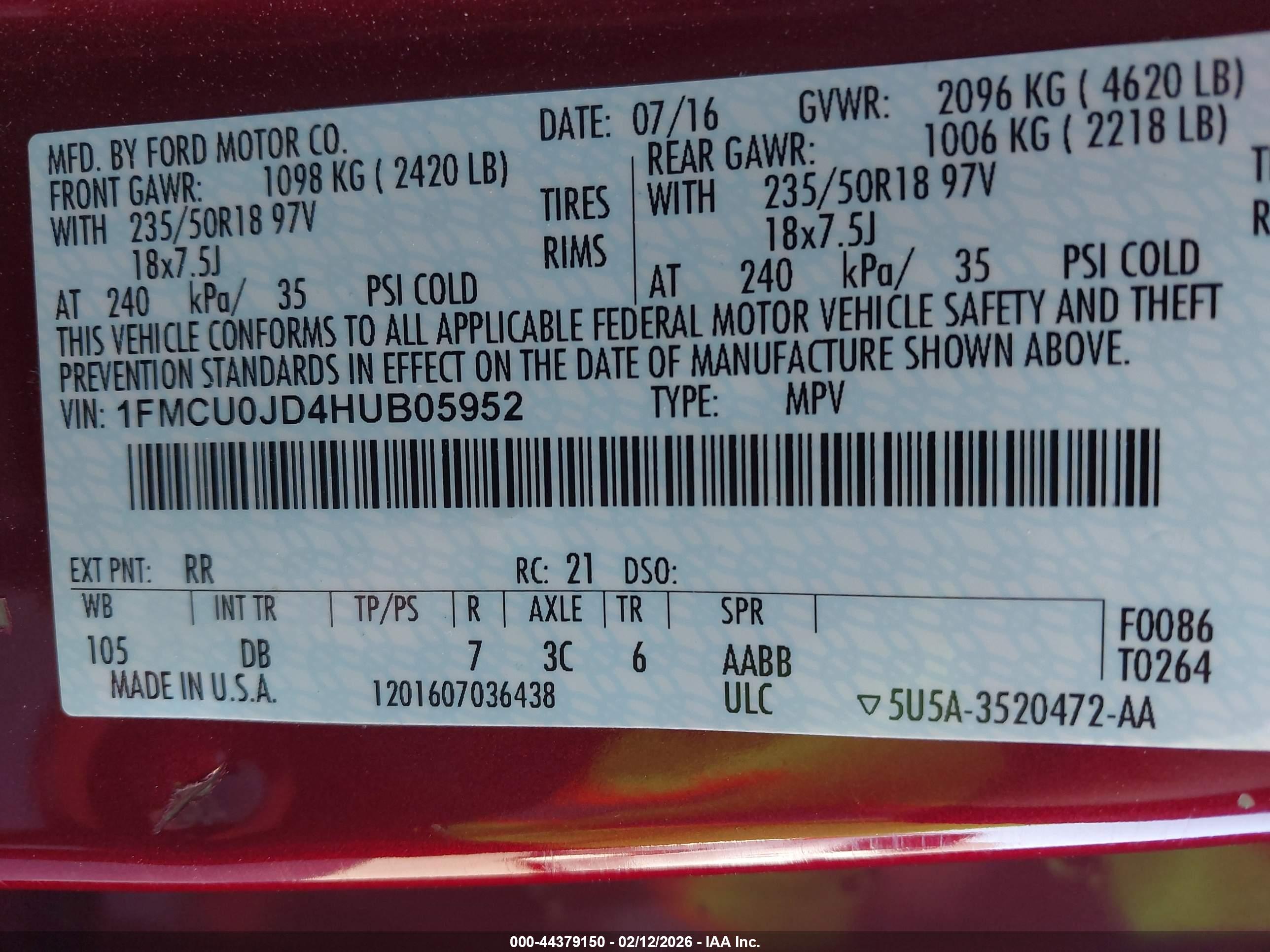 FORD ESCAPE image 9