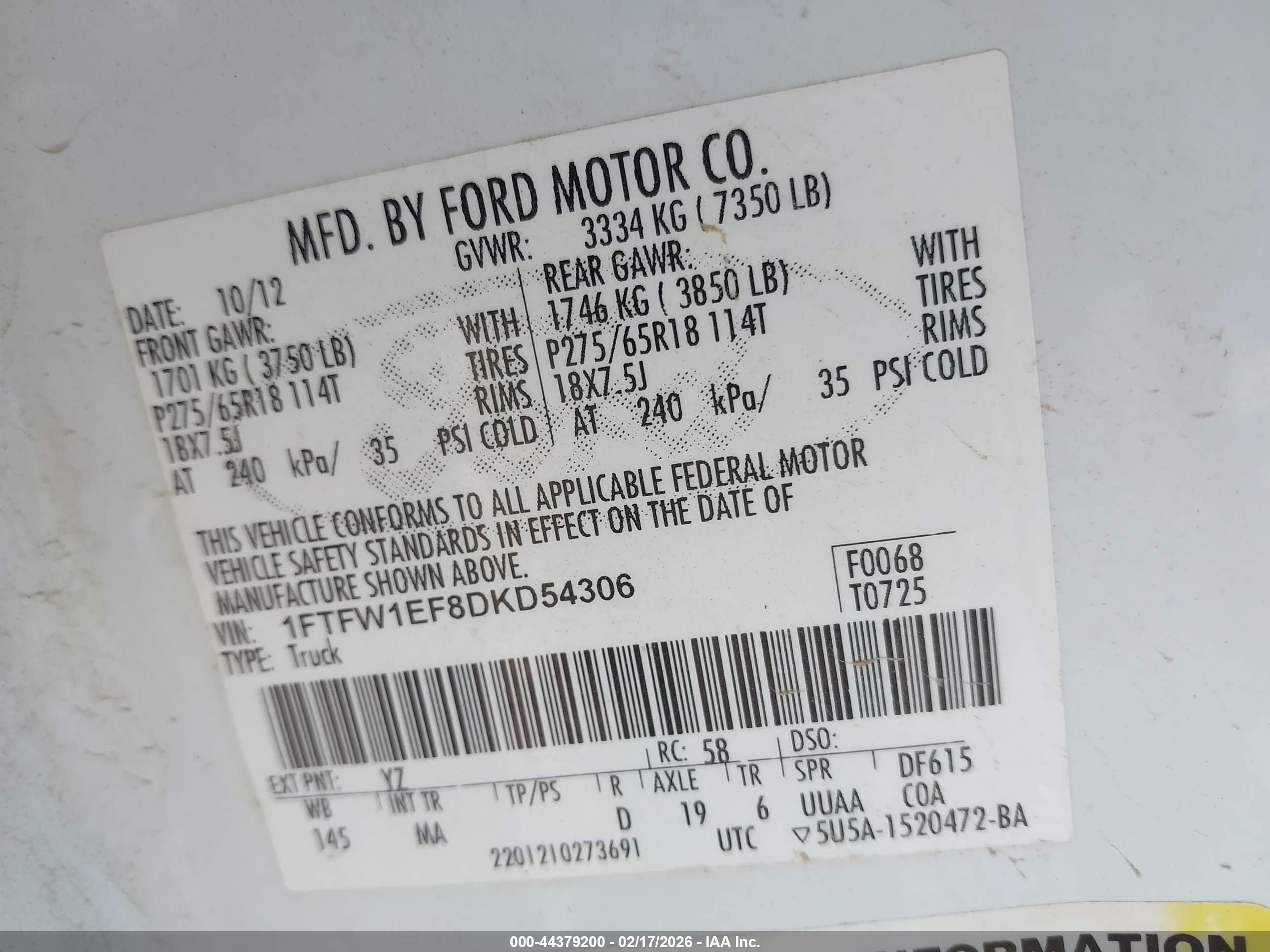 FORD F-150 image 9