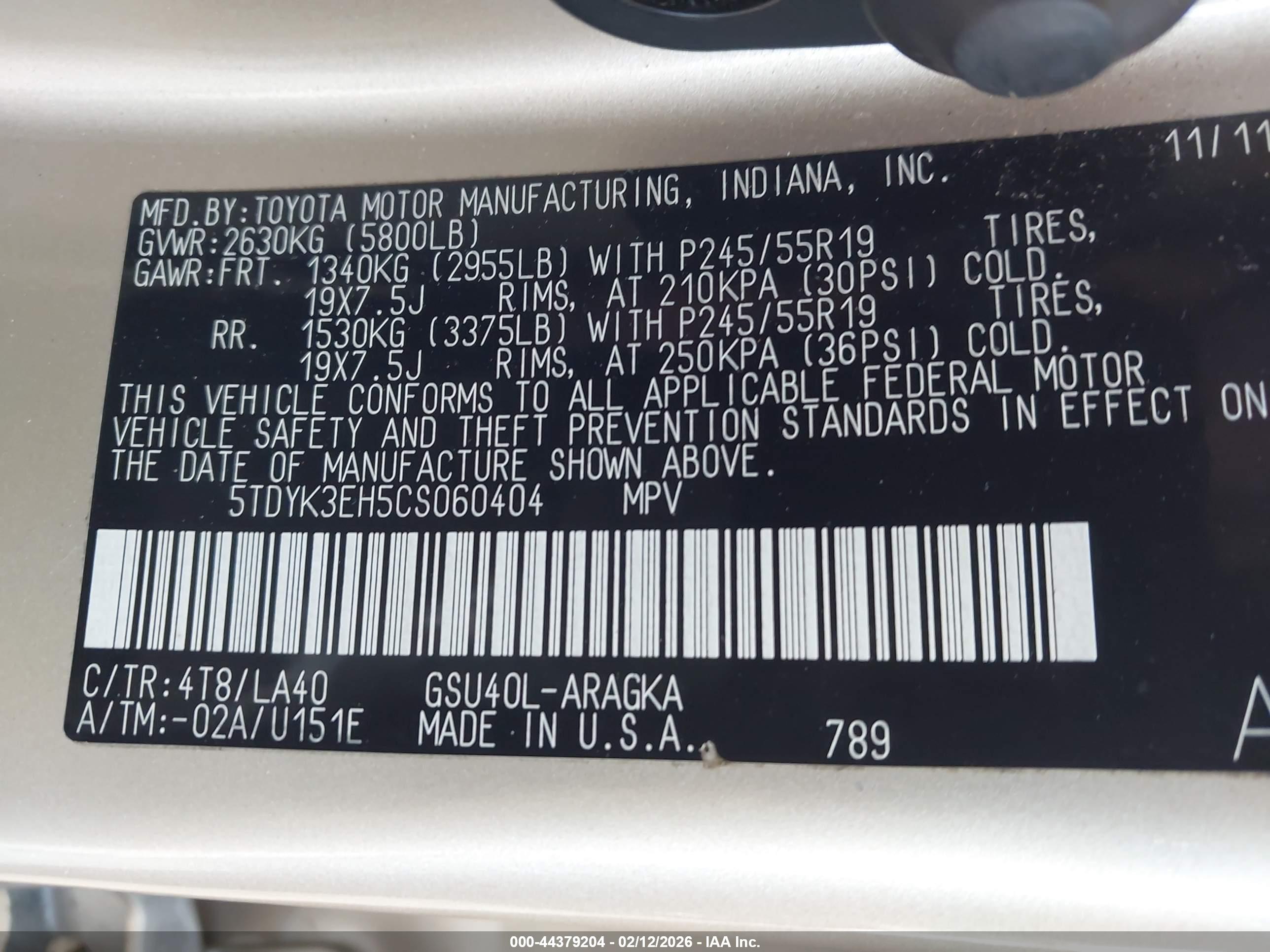 TOYOTA HIGHLANDER image 9