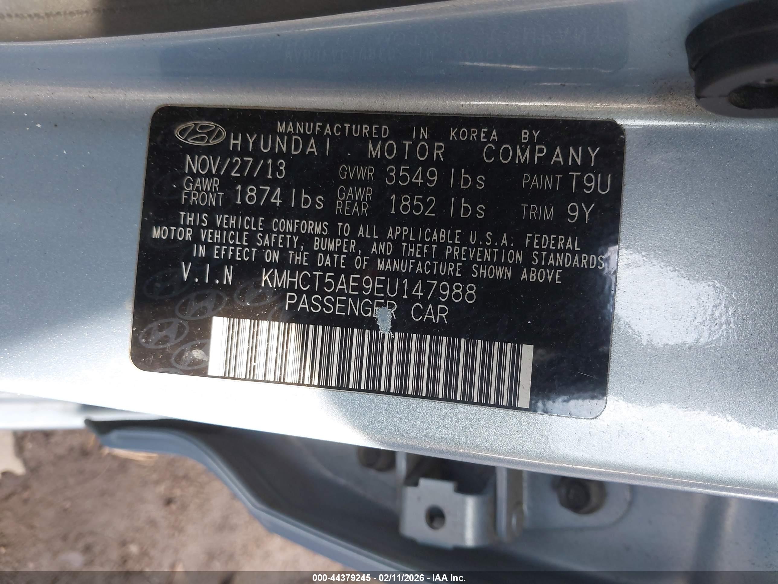 HYUNDAI ACCENT image 9