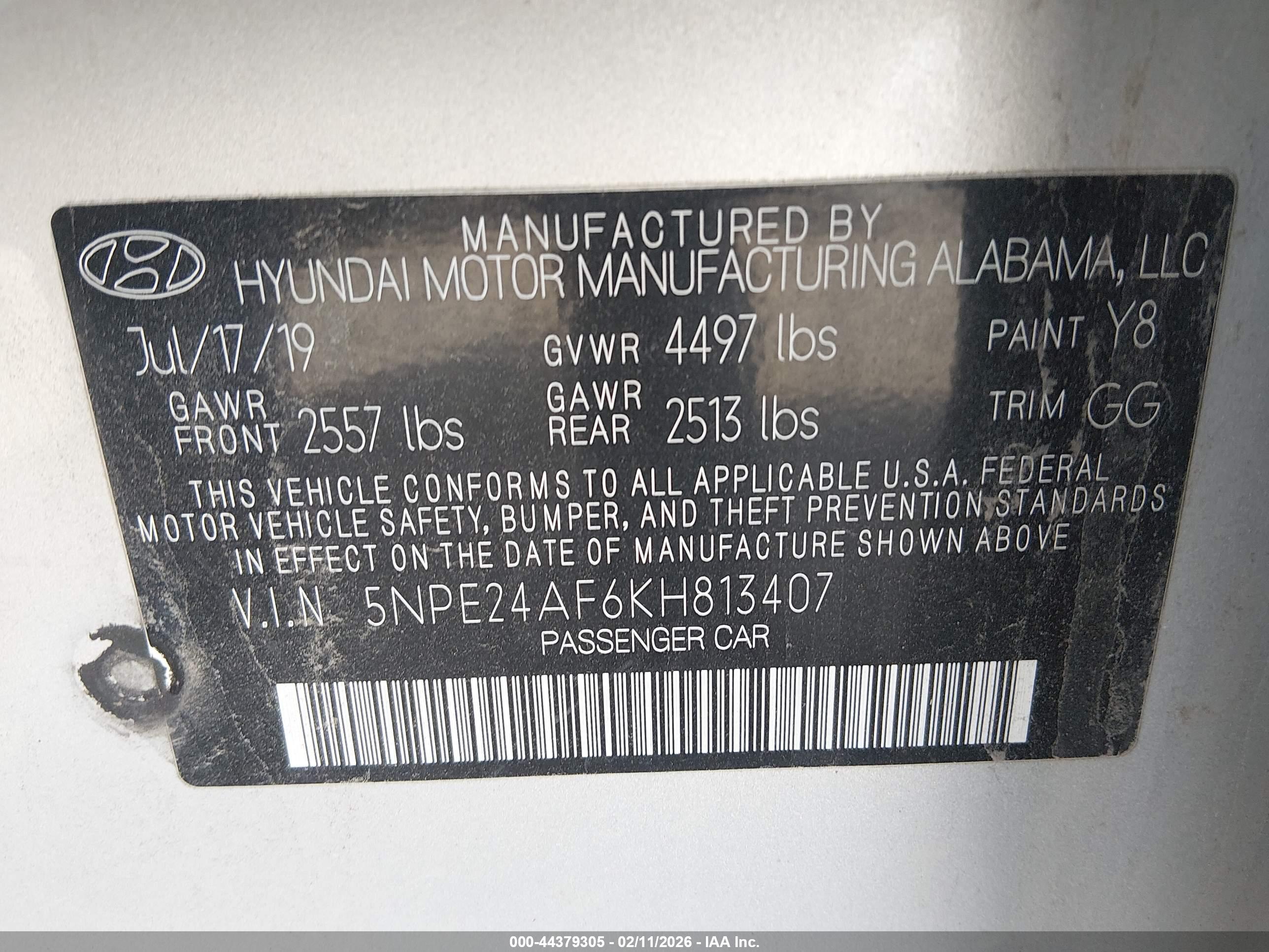 HYUNDAI SONATA image 9