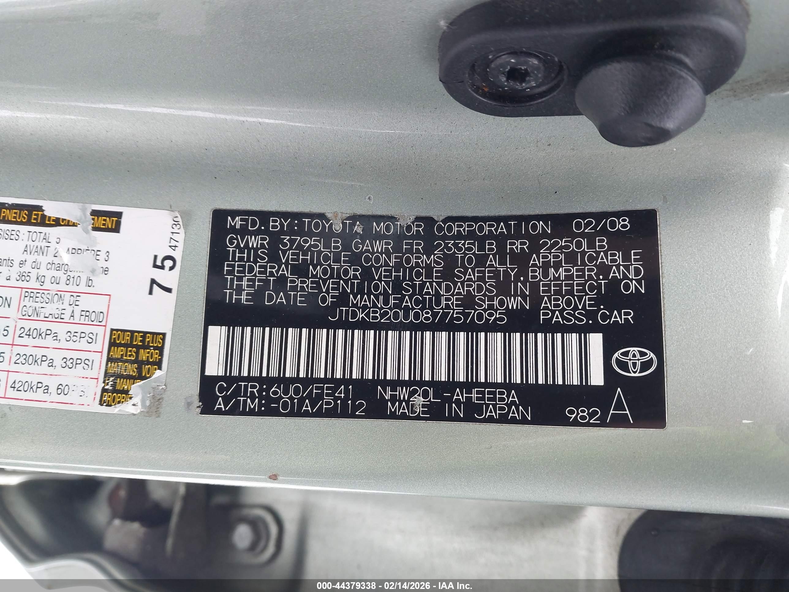 TOYOTA PRIUS image 9