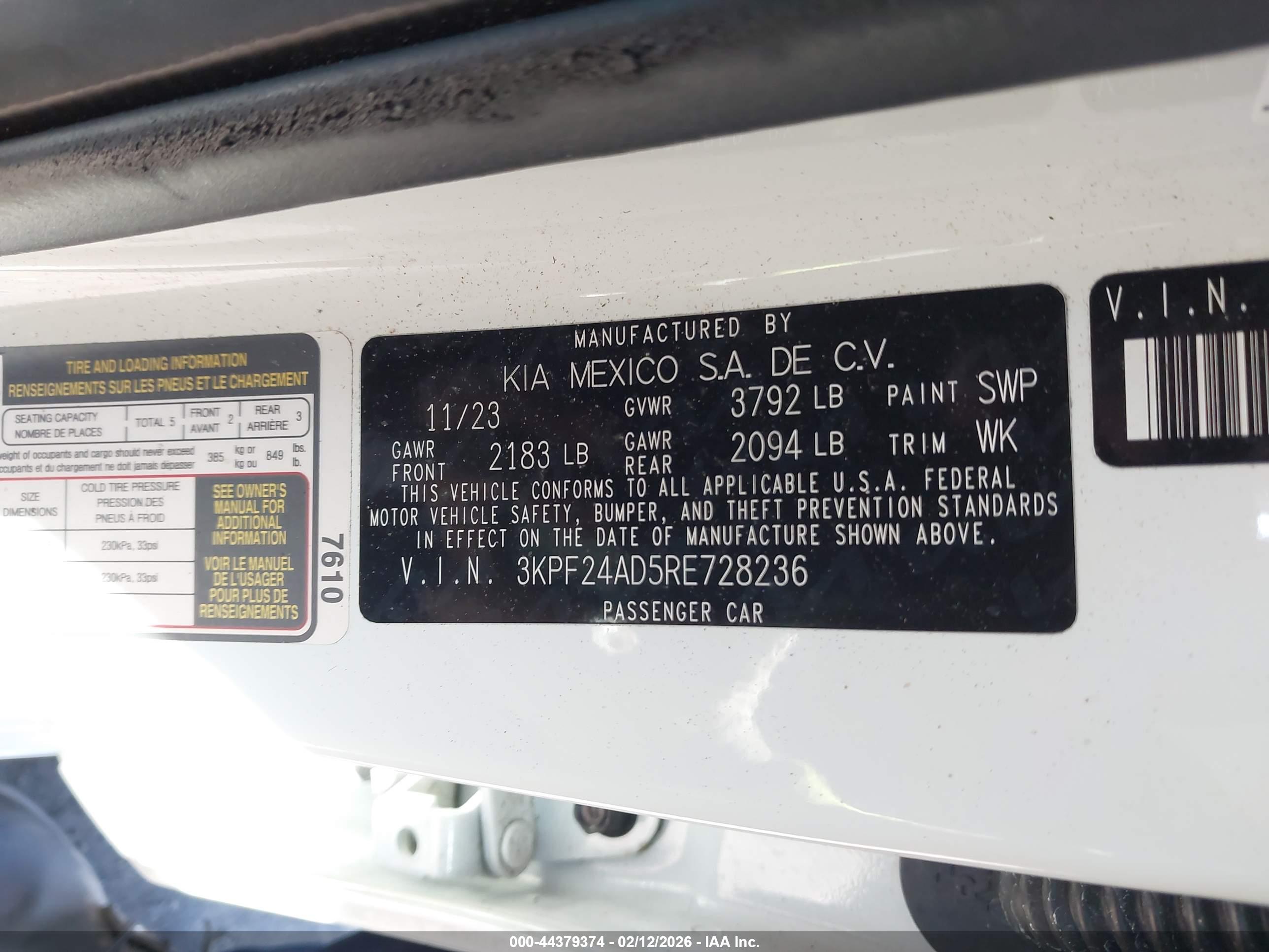 KIA FORTE image 9