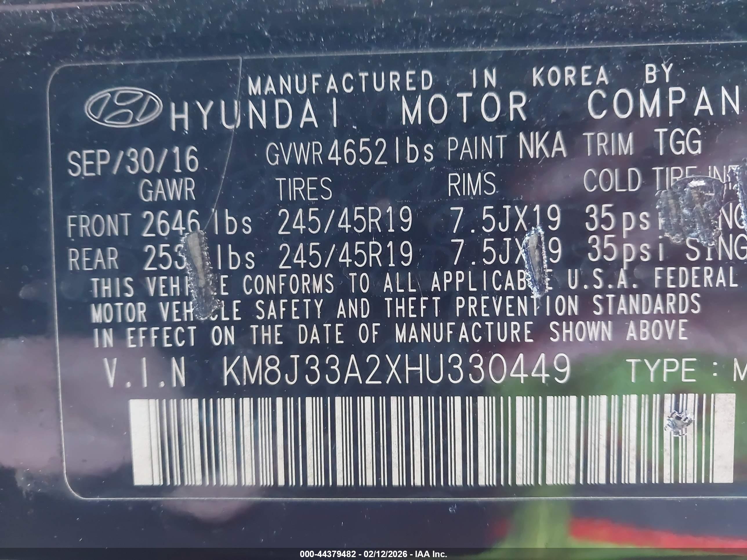 HYUNDAI TUCSON image 9