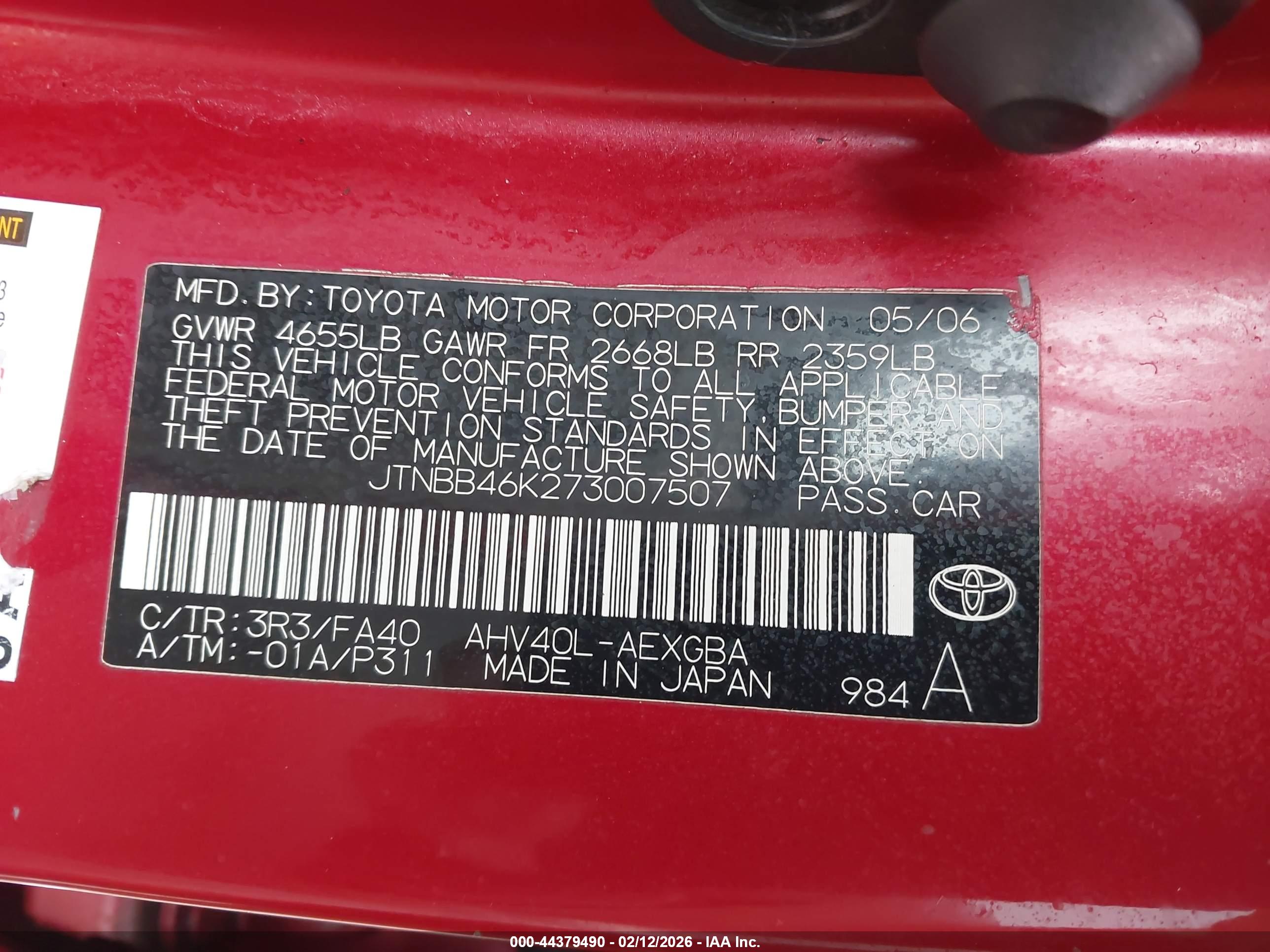 TOYOTA CAMRY image 9