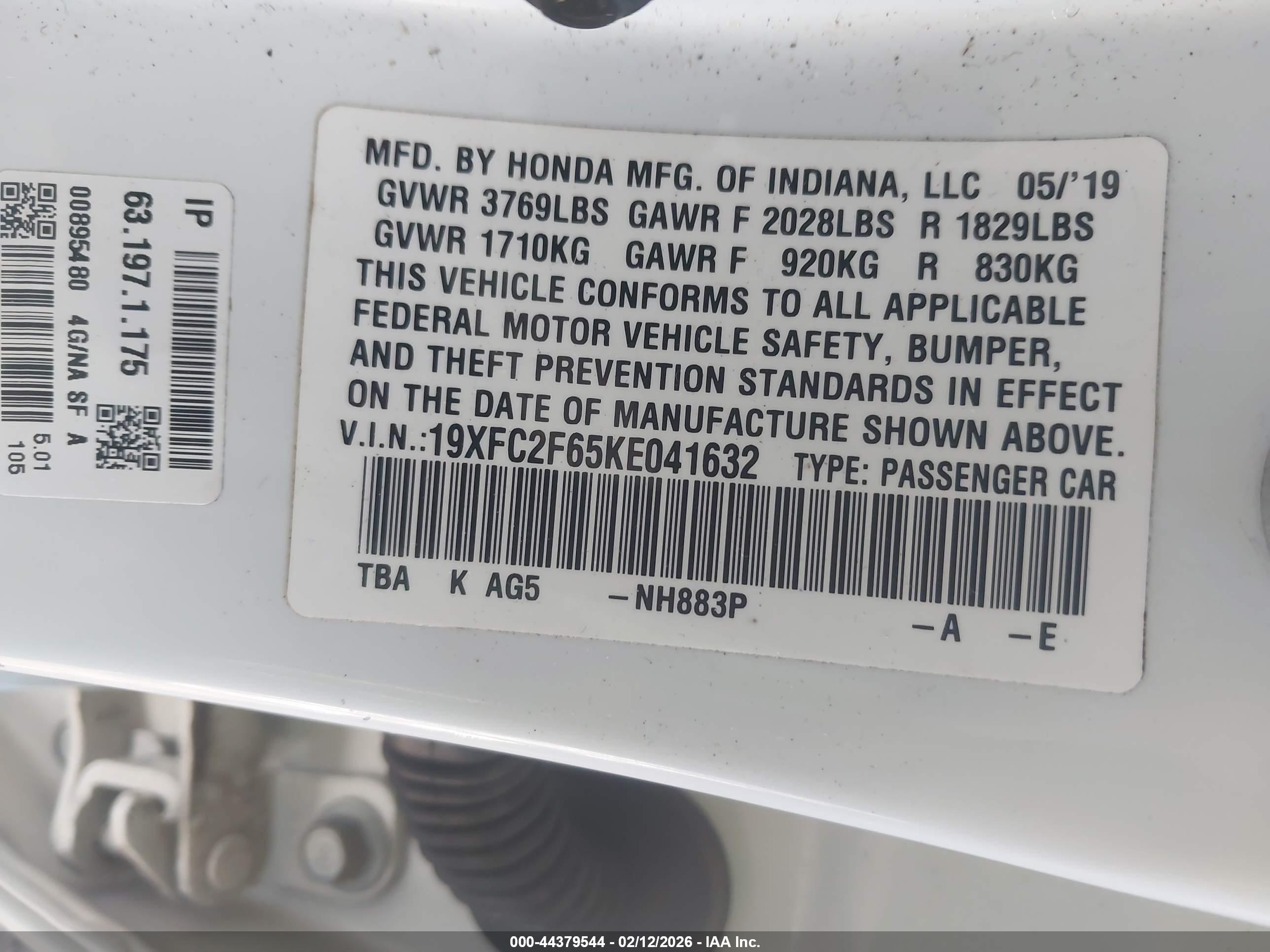 HONDA CIVIC image 9