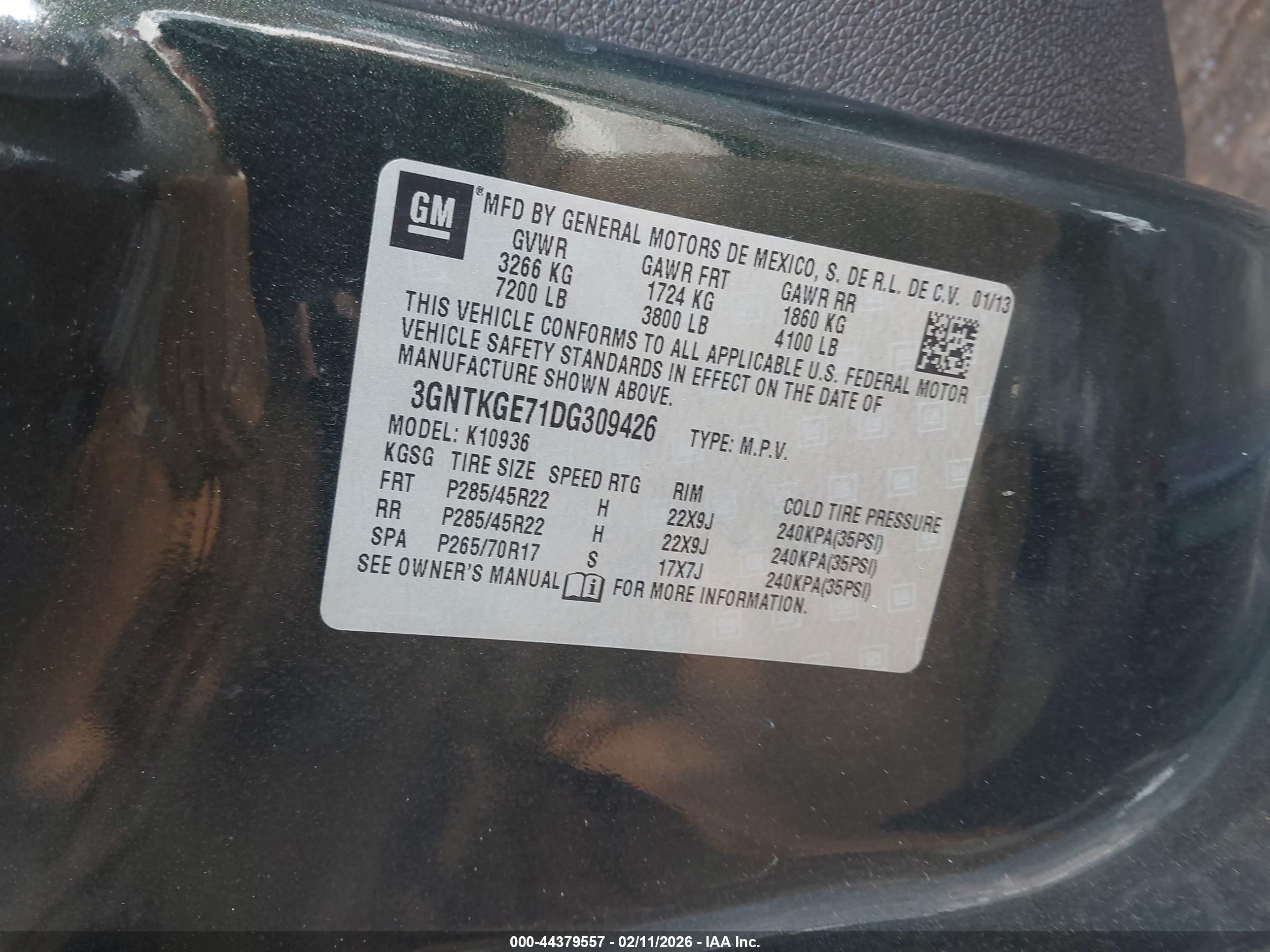 CHEVROLET AVALANCHE image 9