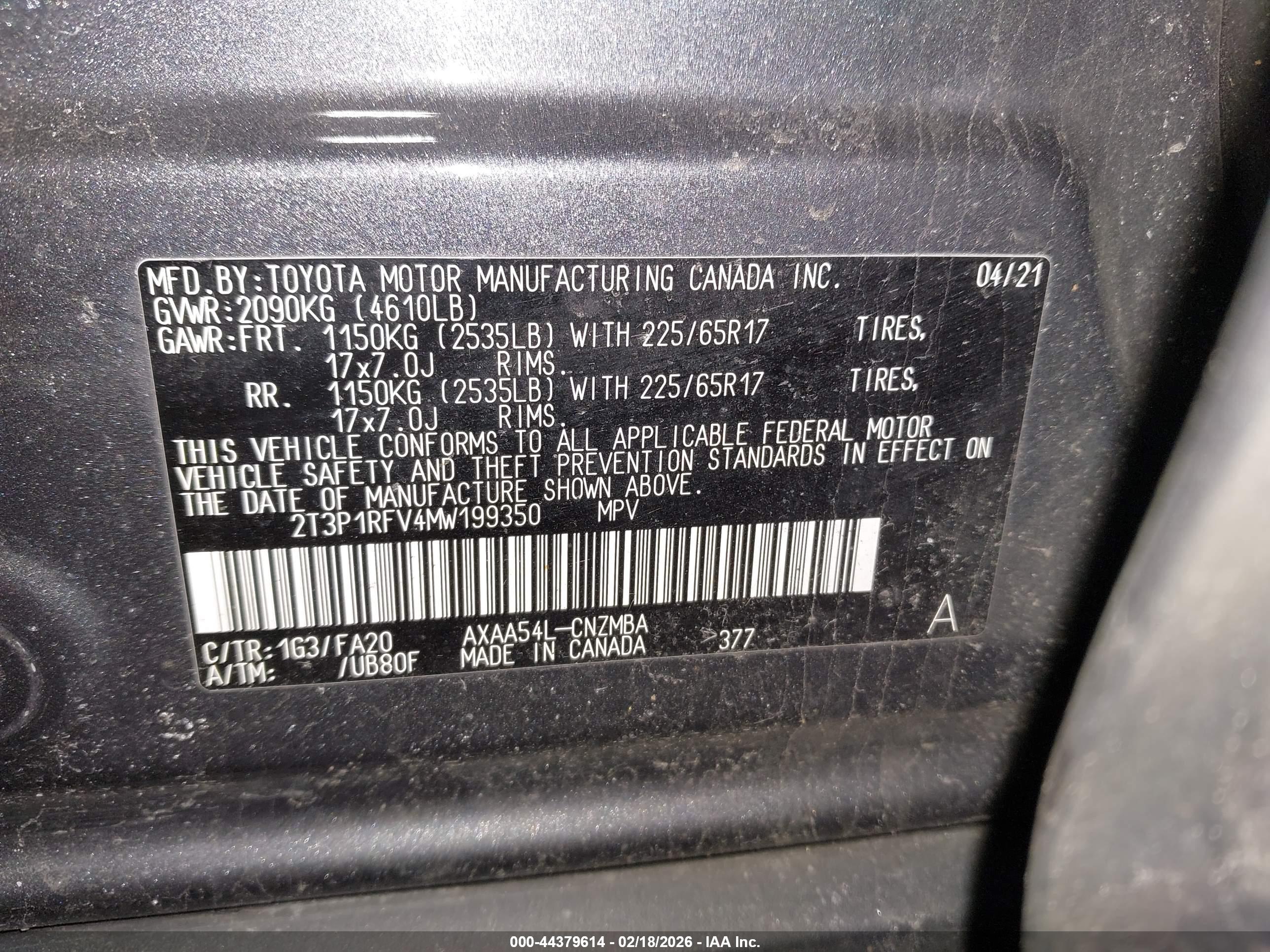 TOYOTA RAV4 image 9