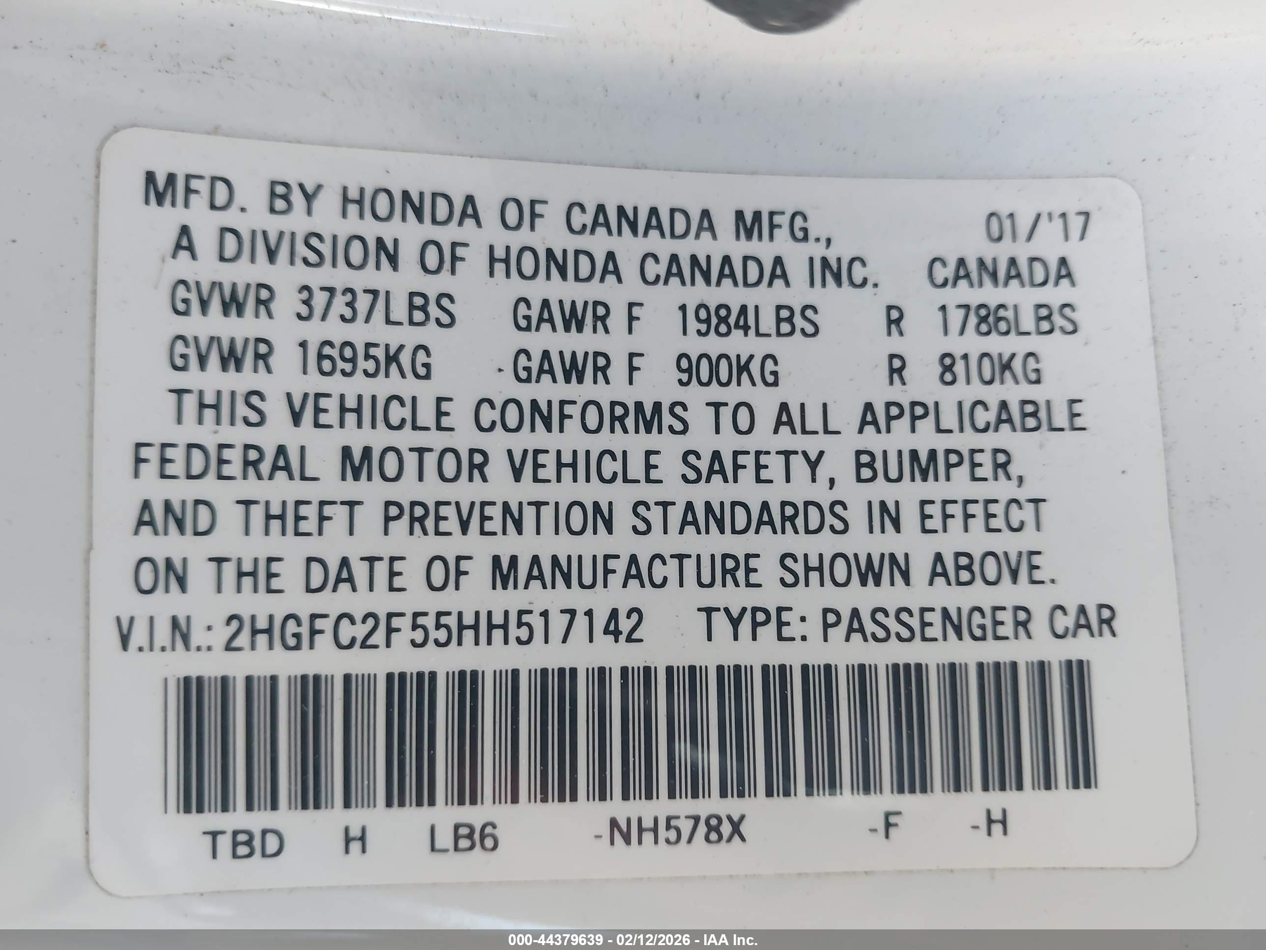 HONDA CIVIC image 9
