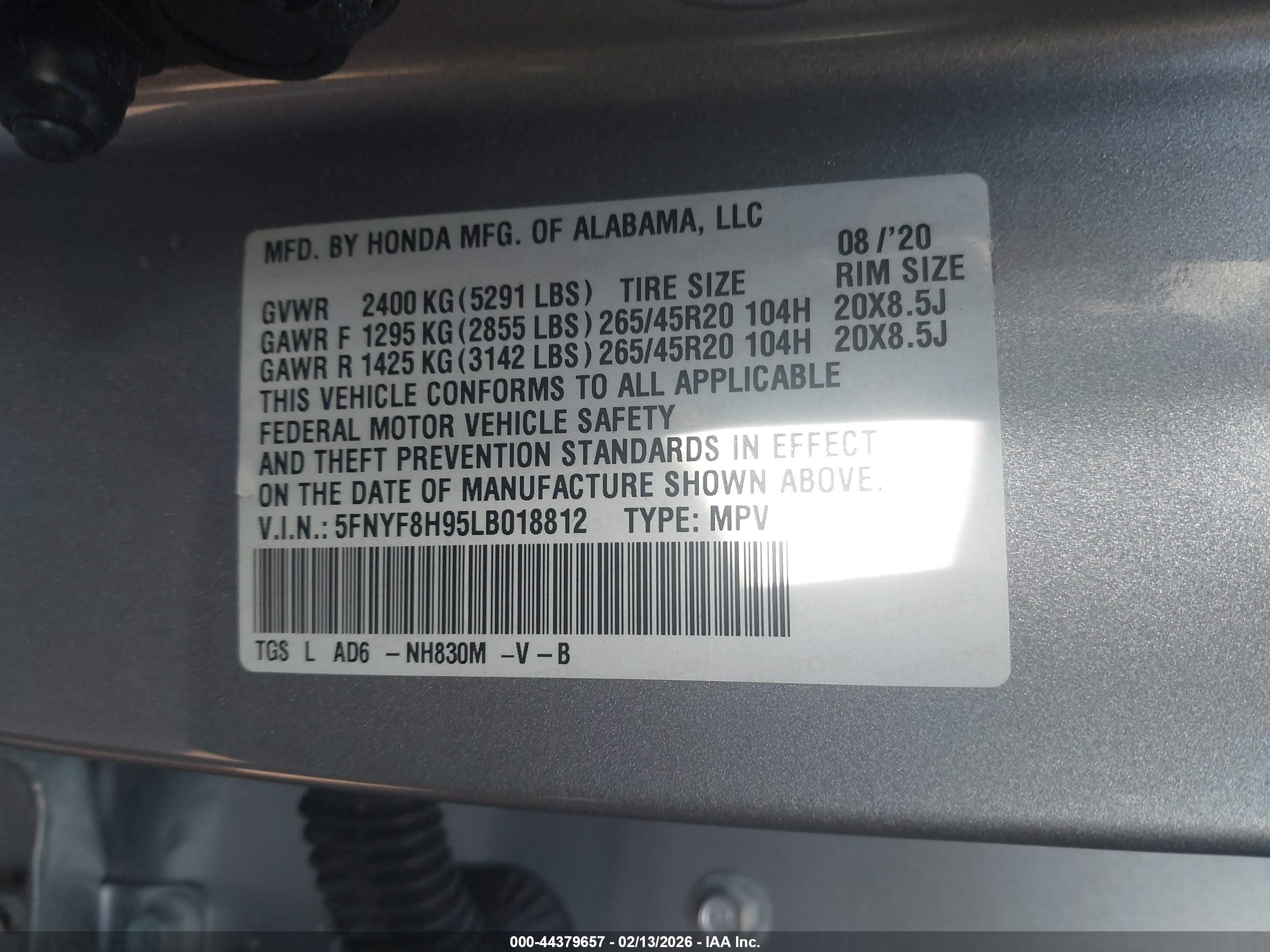 HONDA PASSPORT image 9