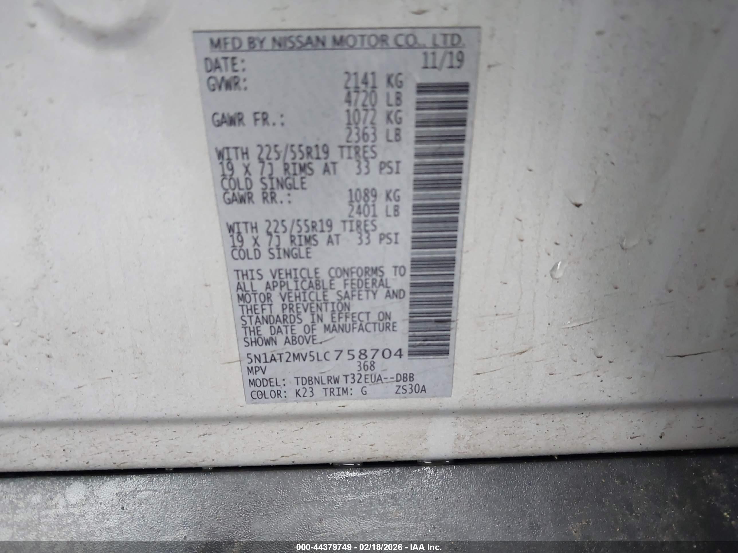 NISSAN ROGUE image 9
