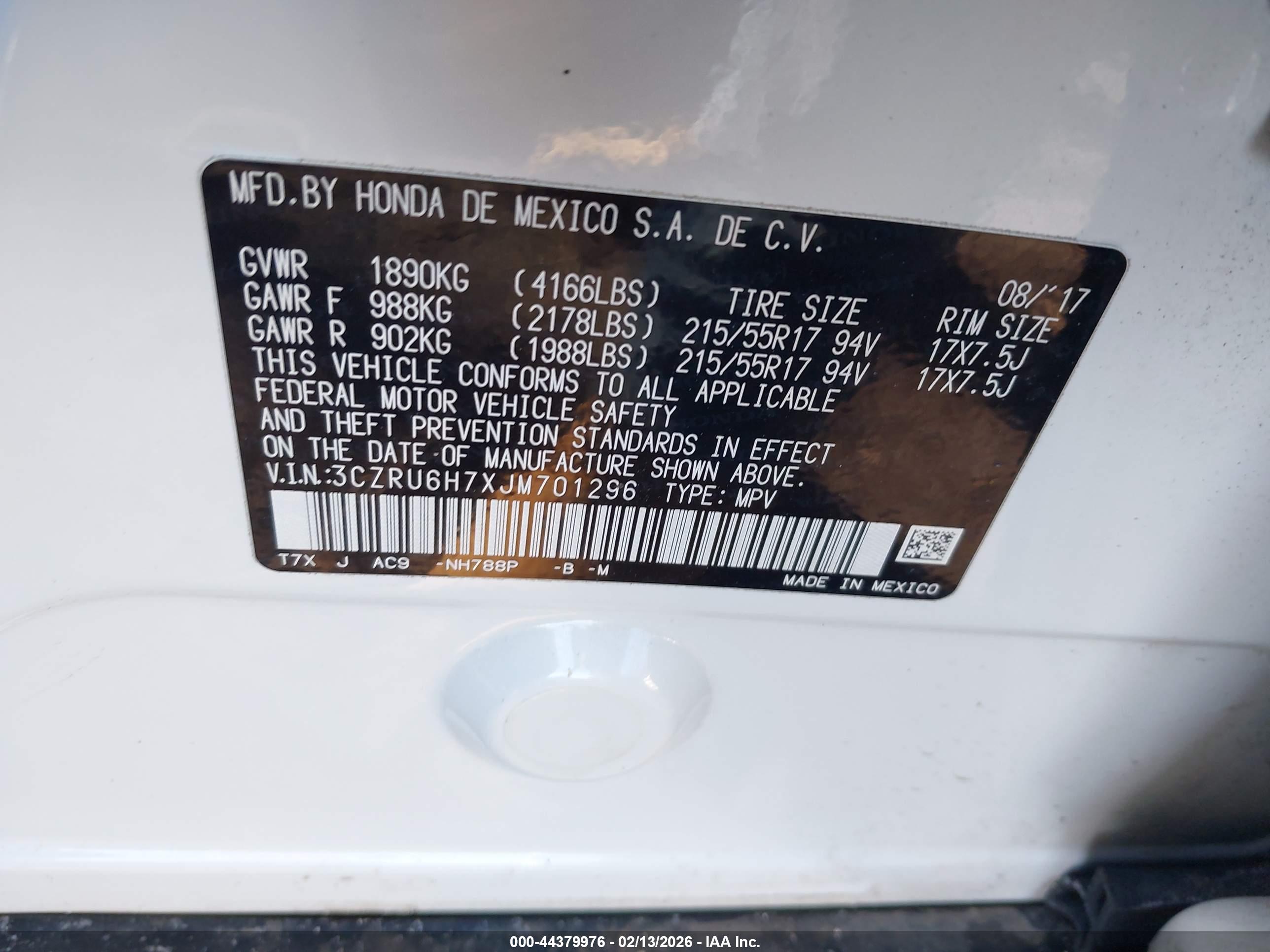 HONDA HR-V image 9