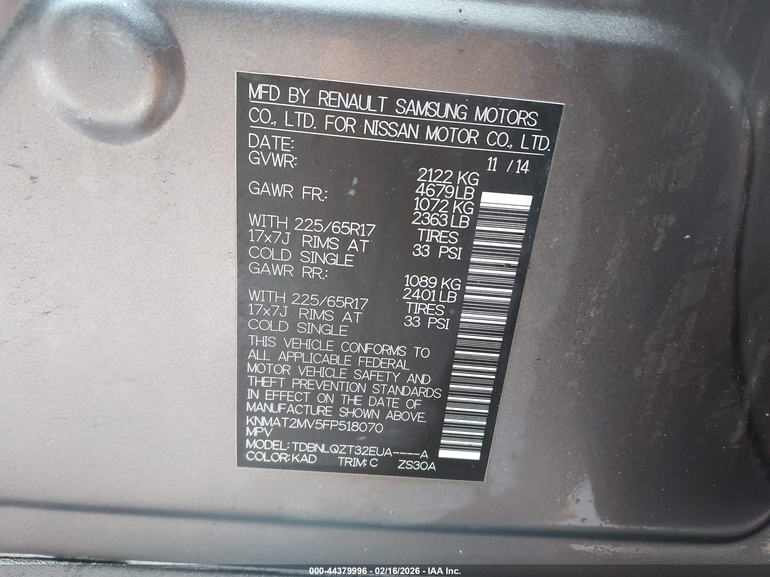 NISSAN ROGUE image 9