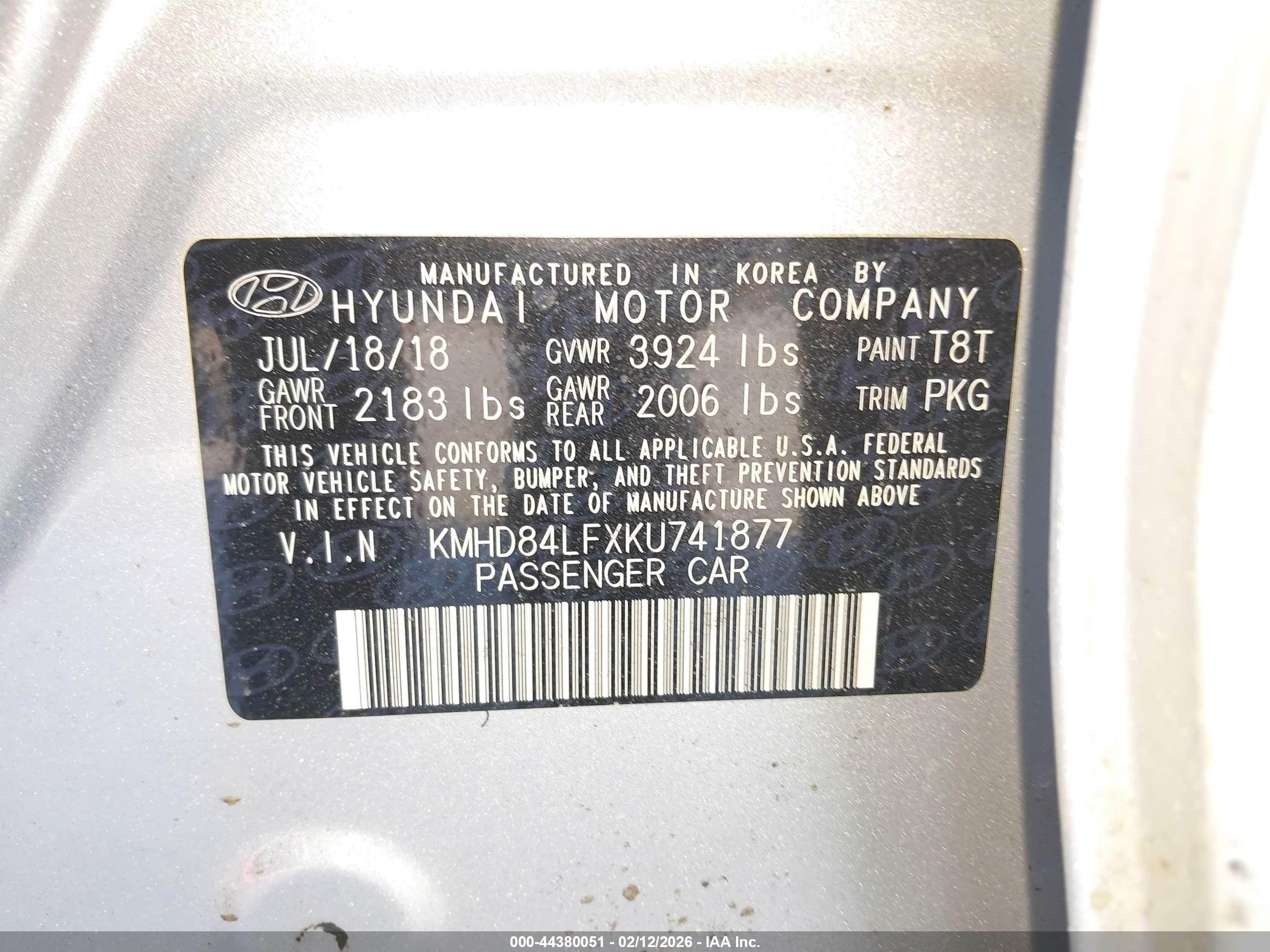 HYUNDAI ELANTRA image 9