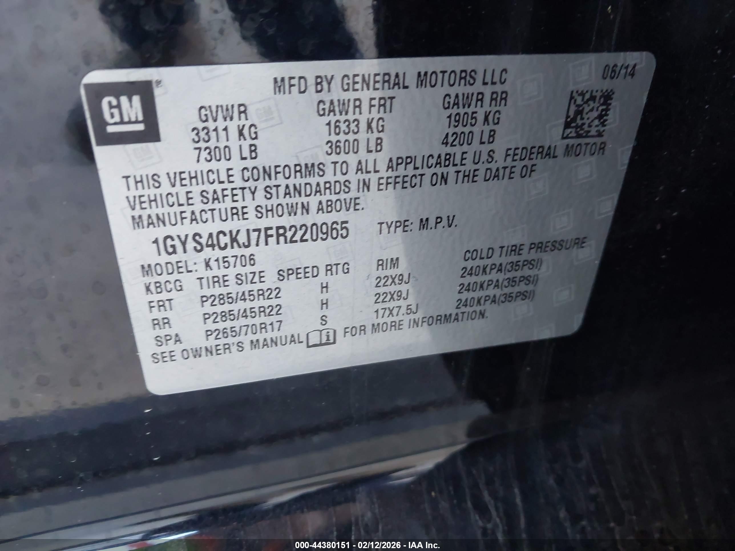 CADILLAC ESCALADE image 9