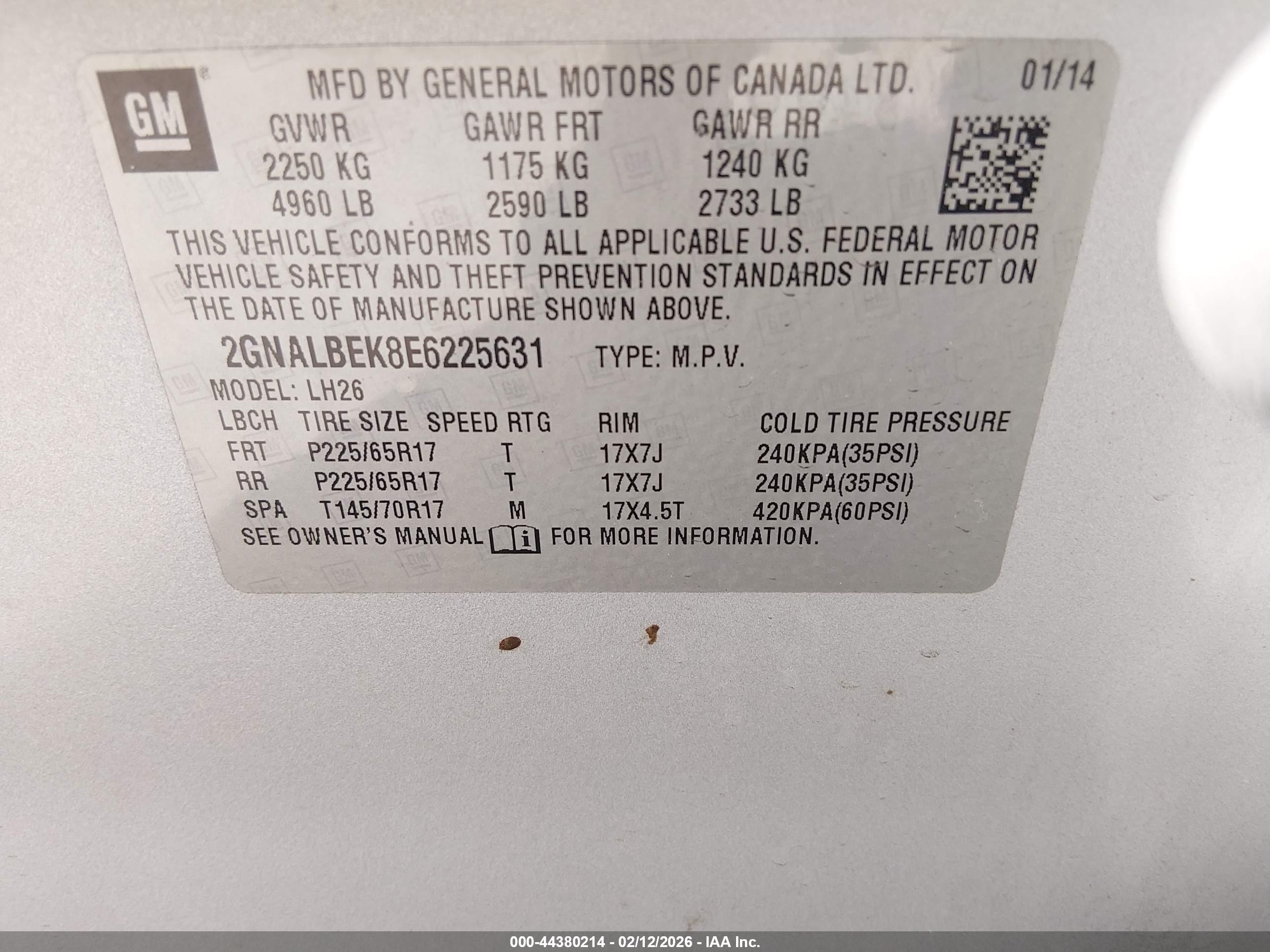 CHEVROLET EQUINOX image 9