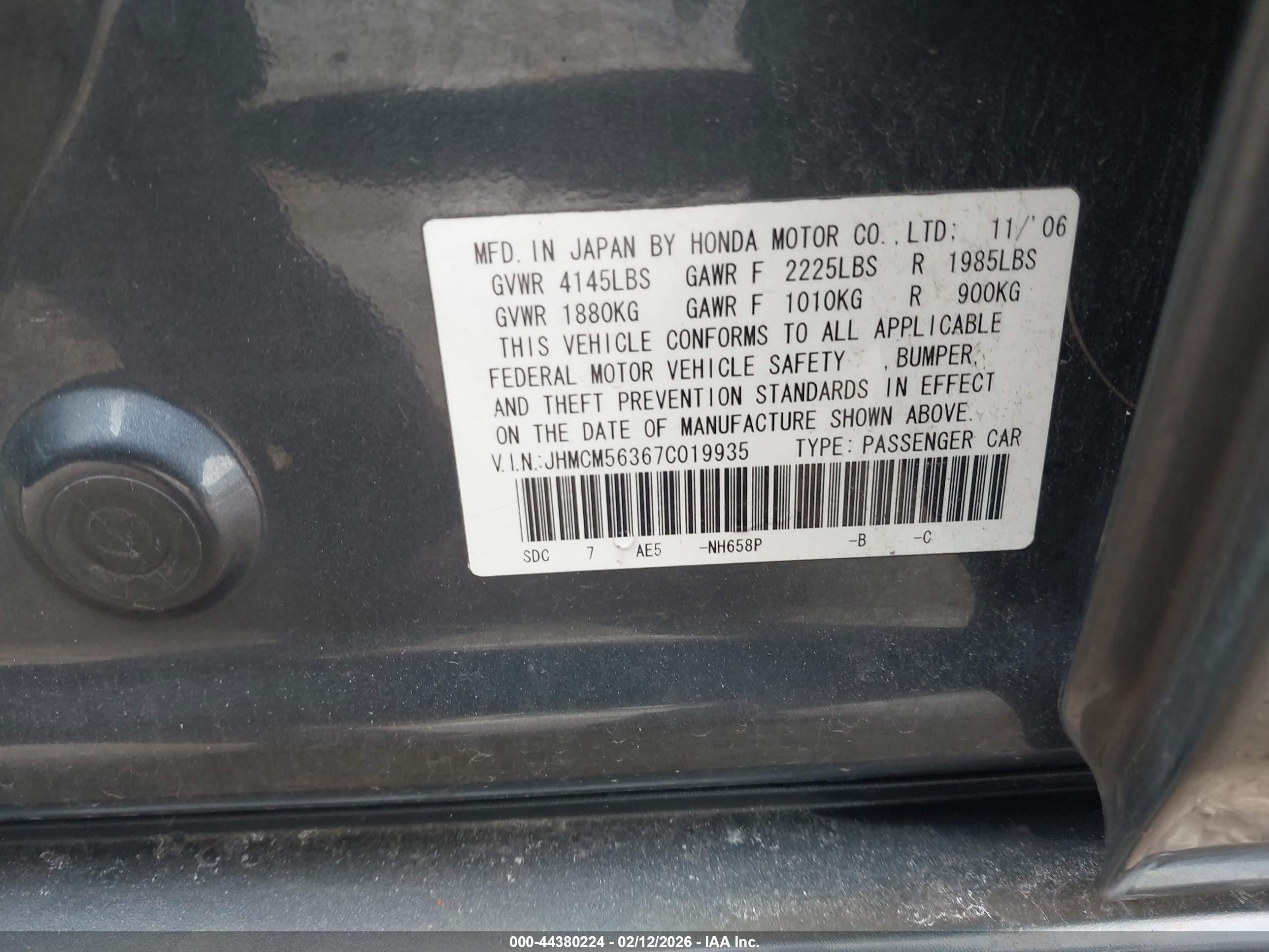 HONDA ACCORD image 9