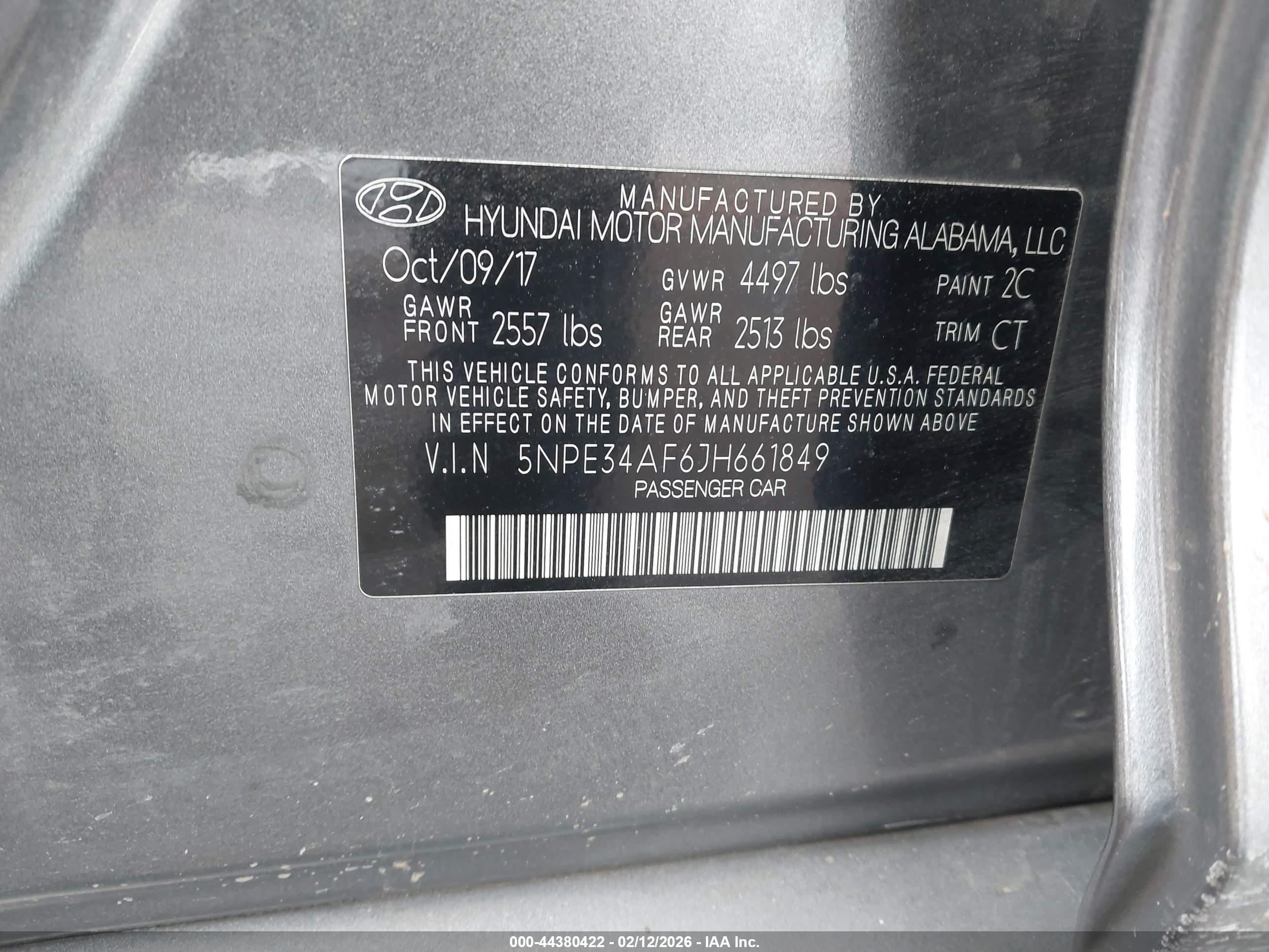 HYUNDAI SONATA image 9