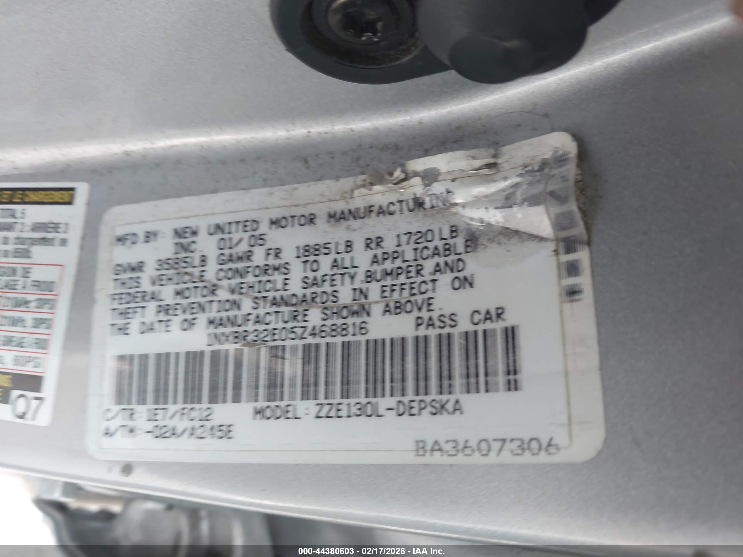 TOYOTA COROLLA image 9