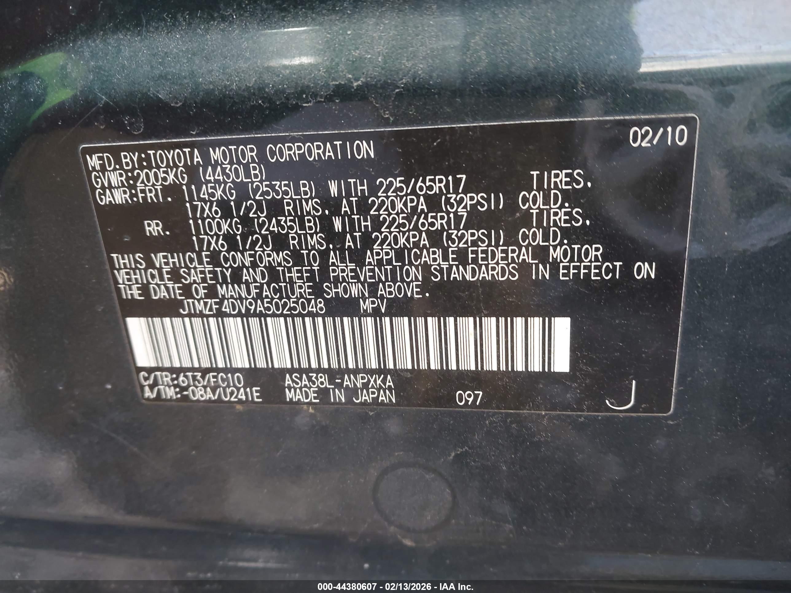 TOYOTA RAV4 image 9