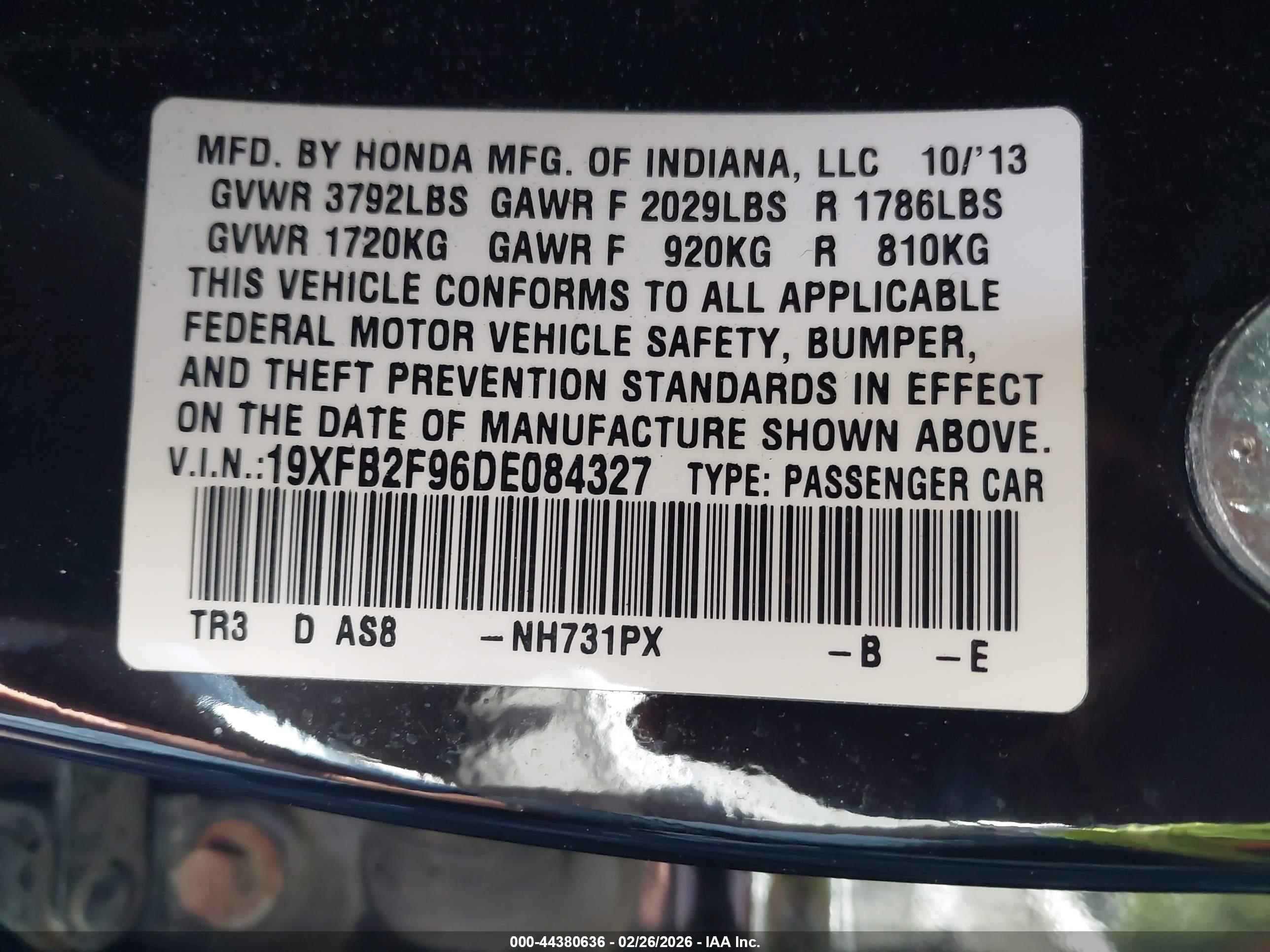 HONDA CIVIC image 9