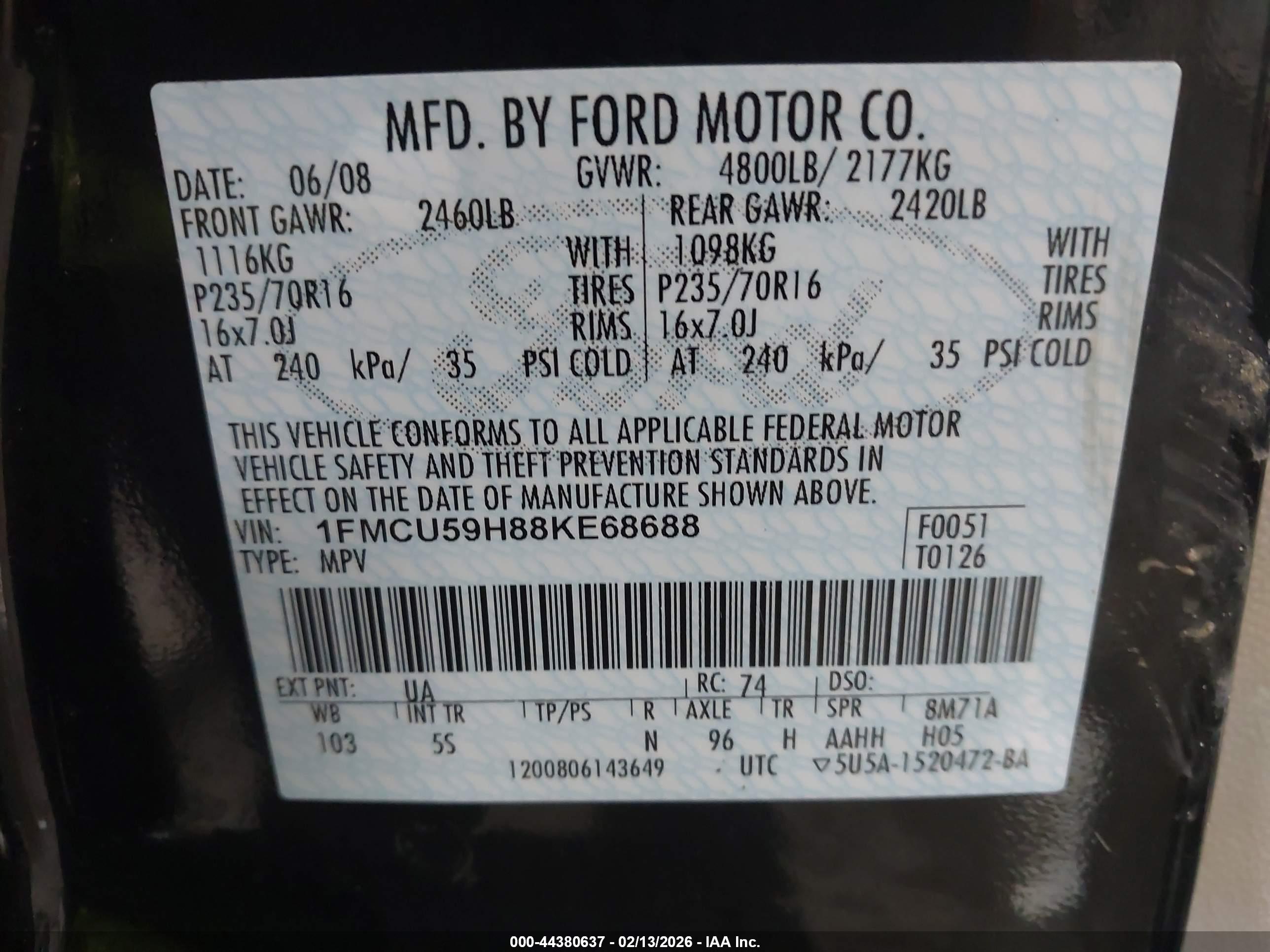 FORD ESCAPE image 9