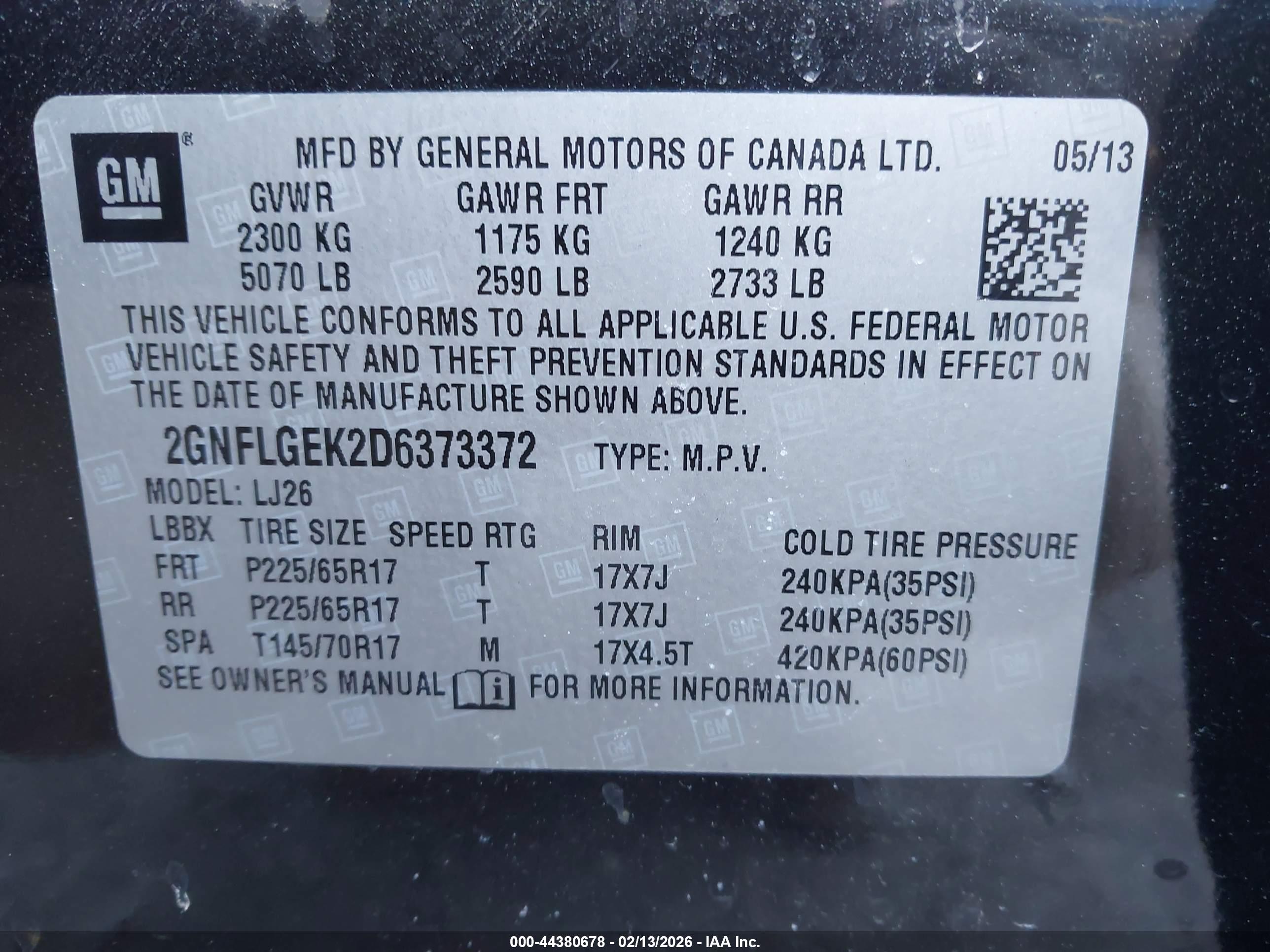 CHEVROLET EQUINOX image 9