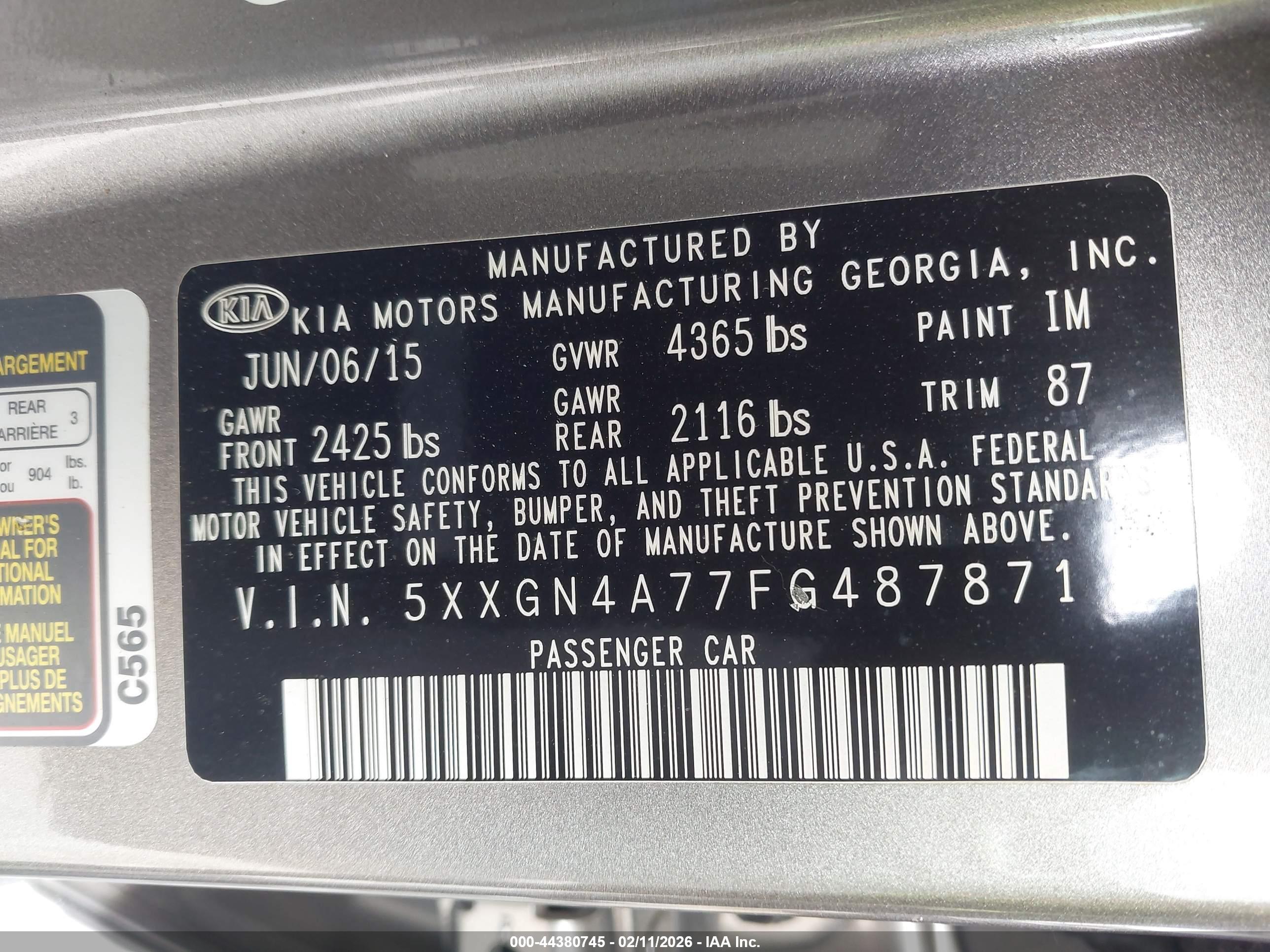 KIA OPTIMA image 9