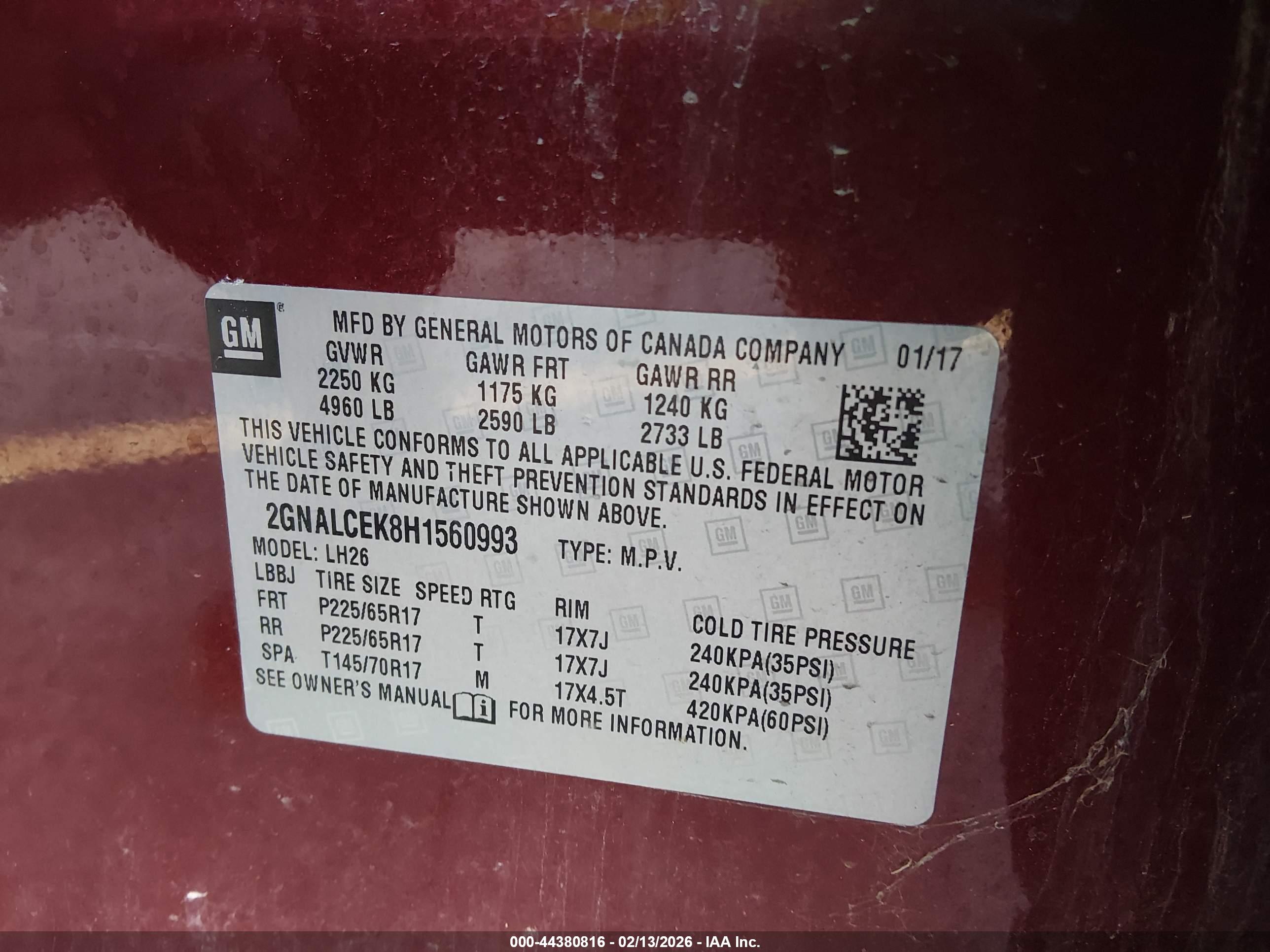 CHEVROLET EQUINOX image 9