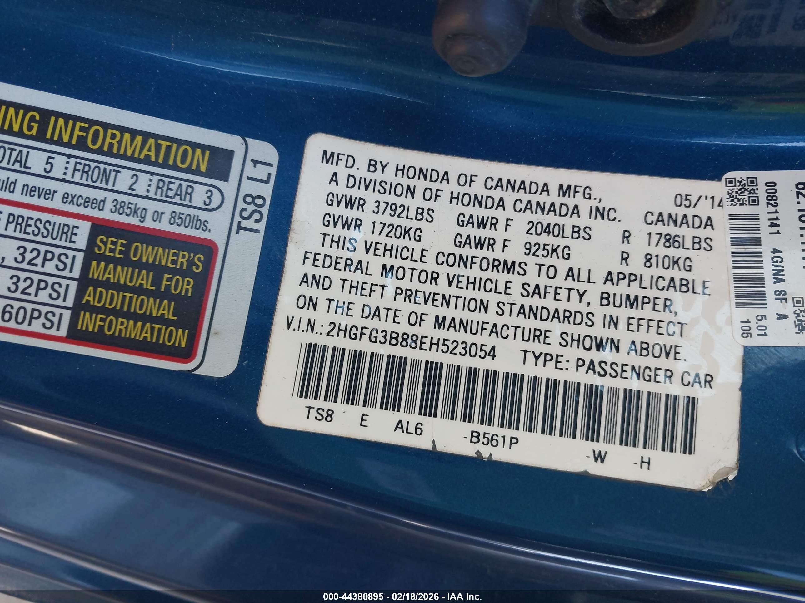 HONDA CIVIC image 9