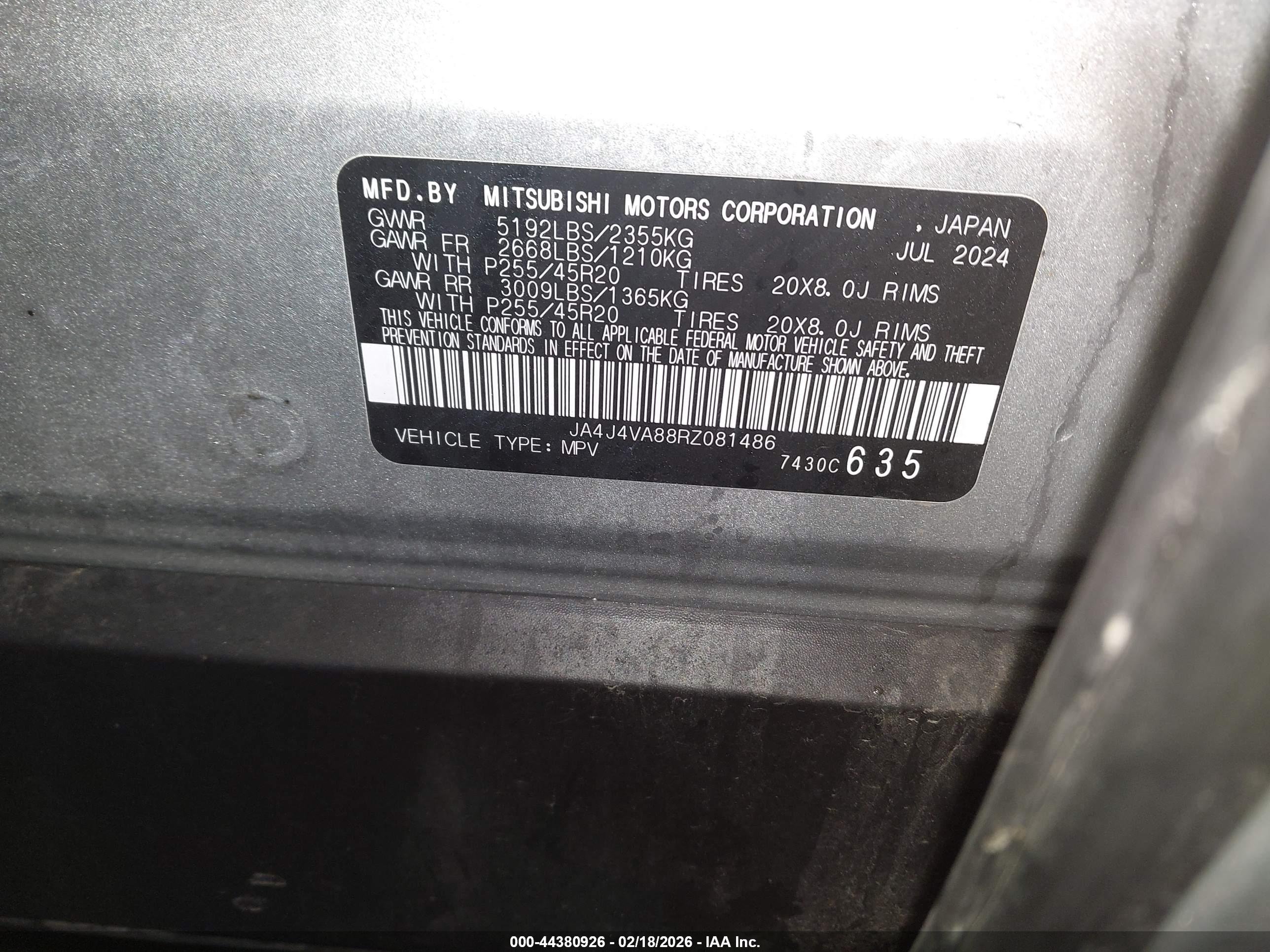 MITSUBISHI OUTLANDER image 9