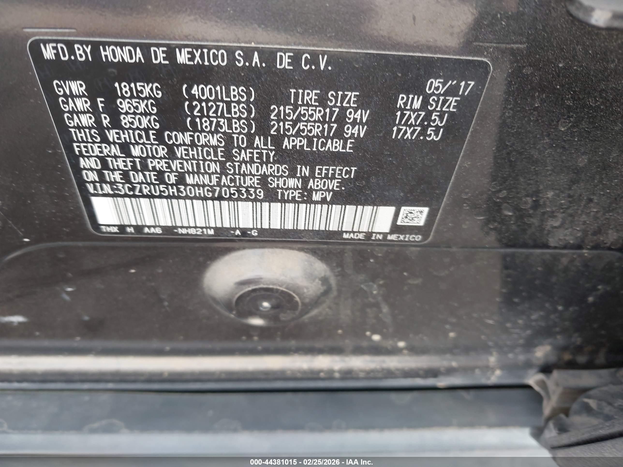 HONDA HR-V image 9