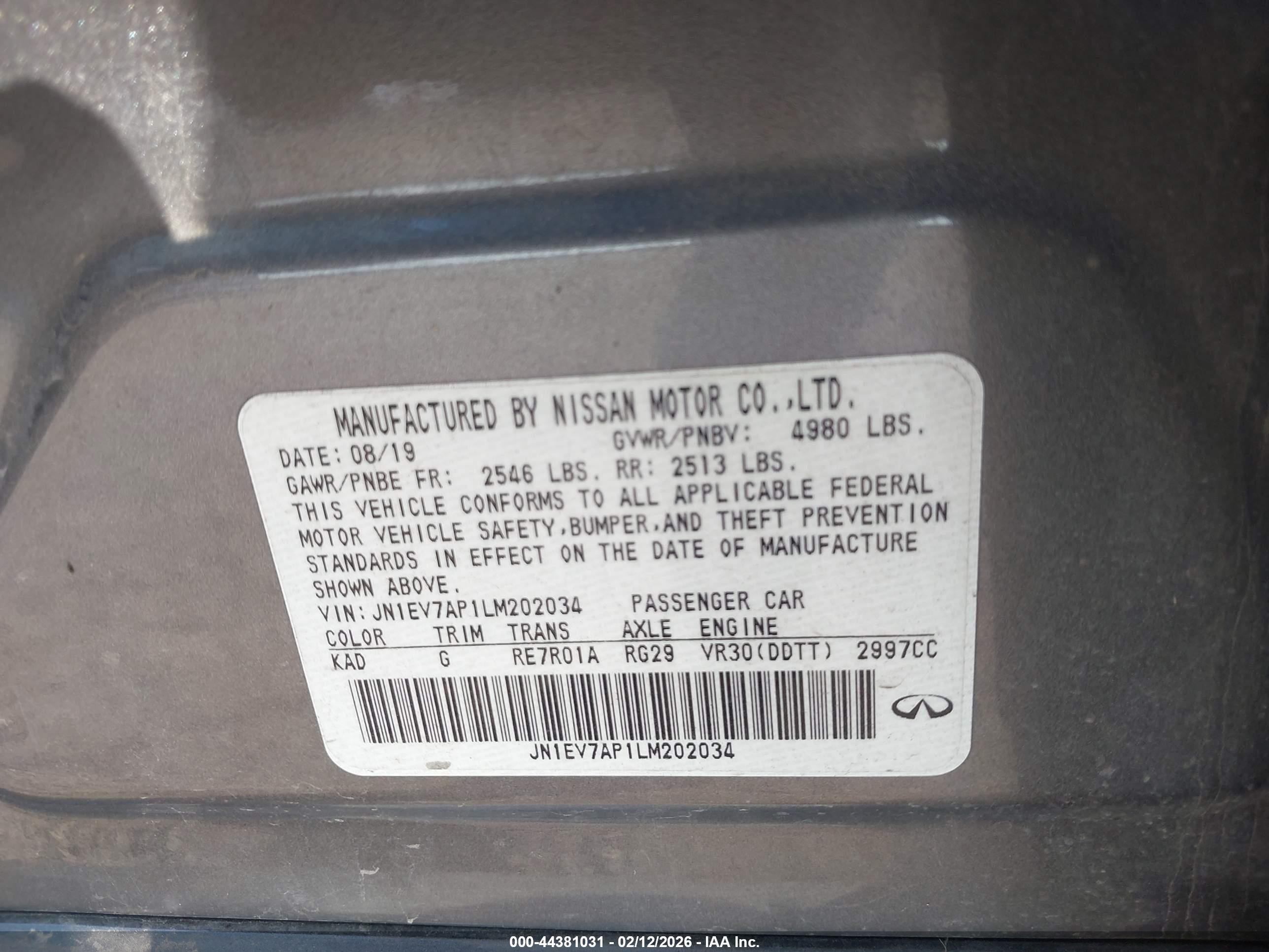 INFINITI Q50 image 9
