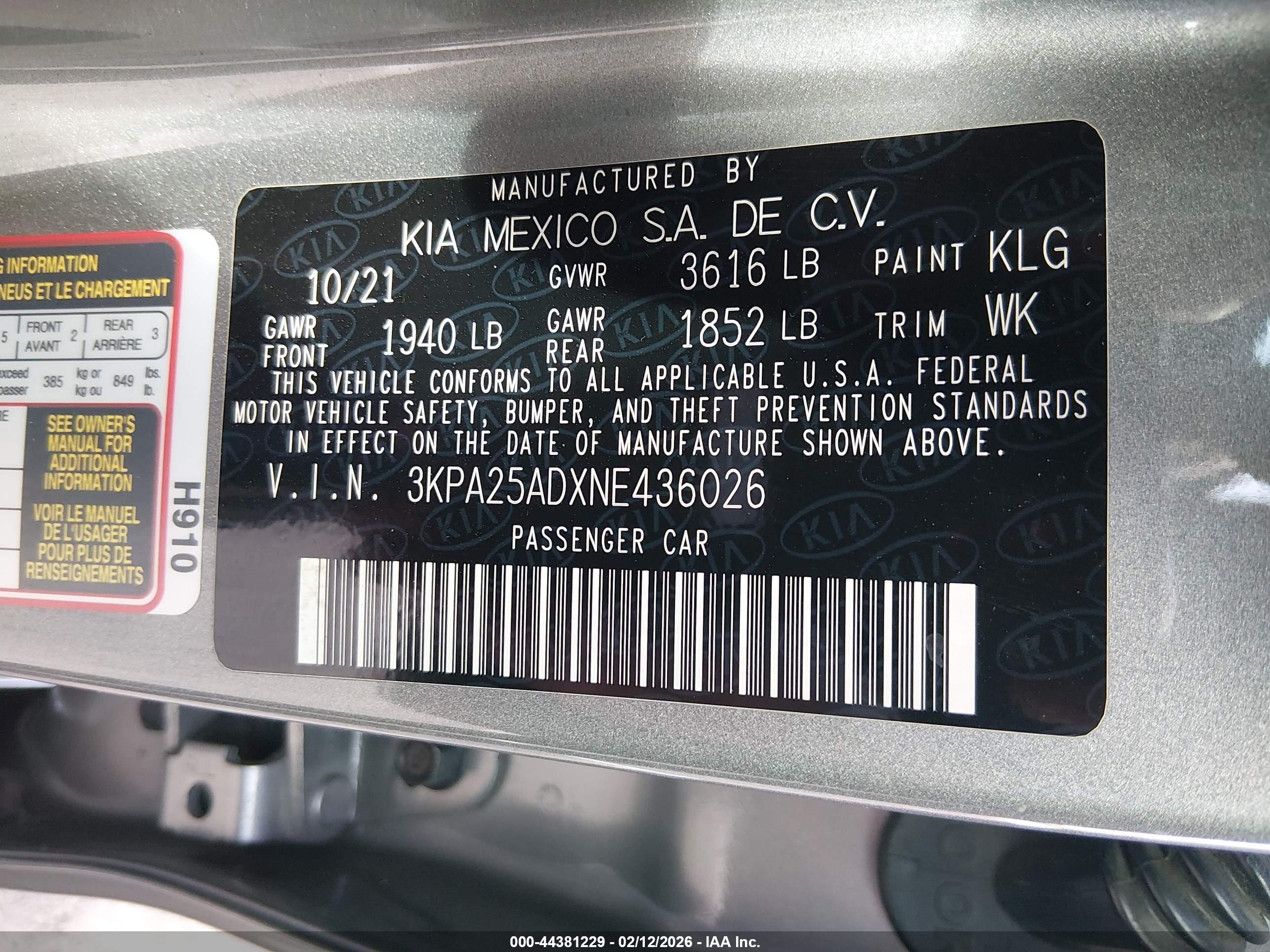 KIA RIO image 9