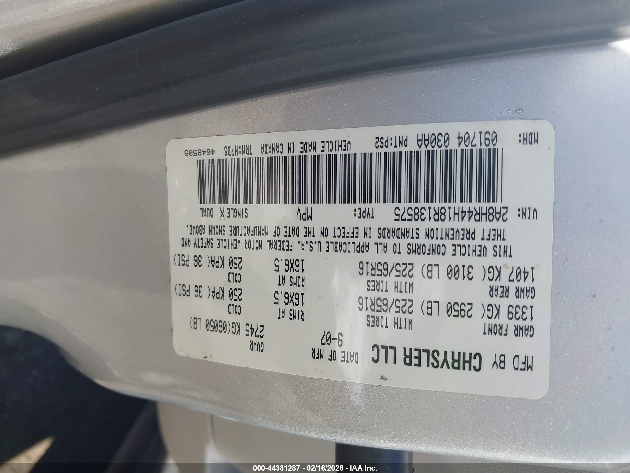 CHRYSLER TOWN image 9