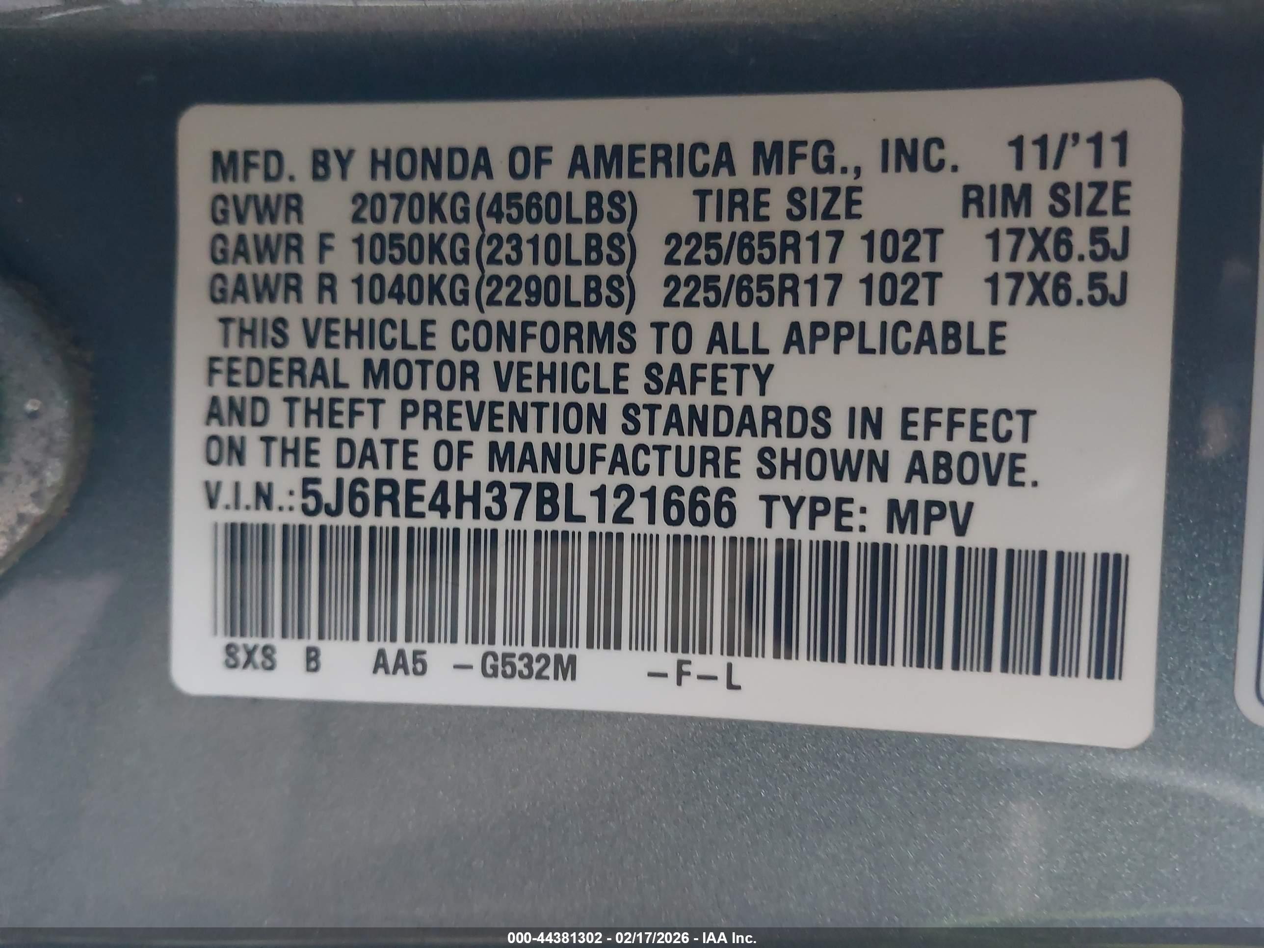 HONDA CR-V image 9