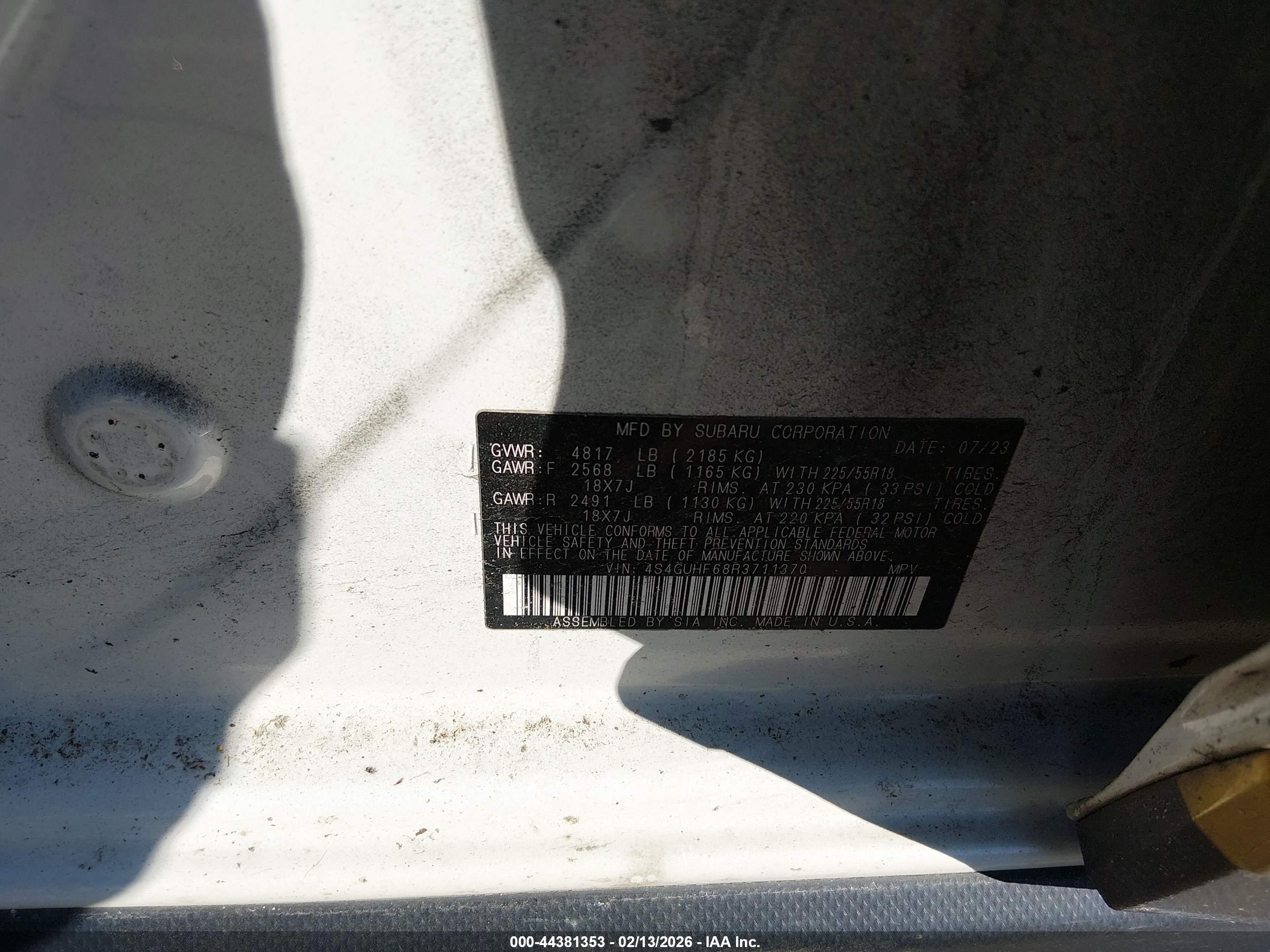 SUBARU CROSSTREK image 9