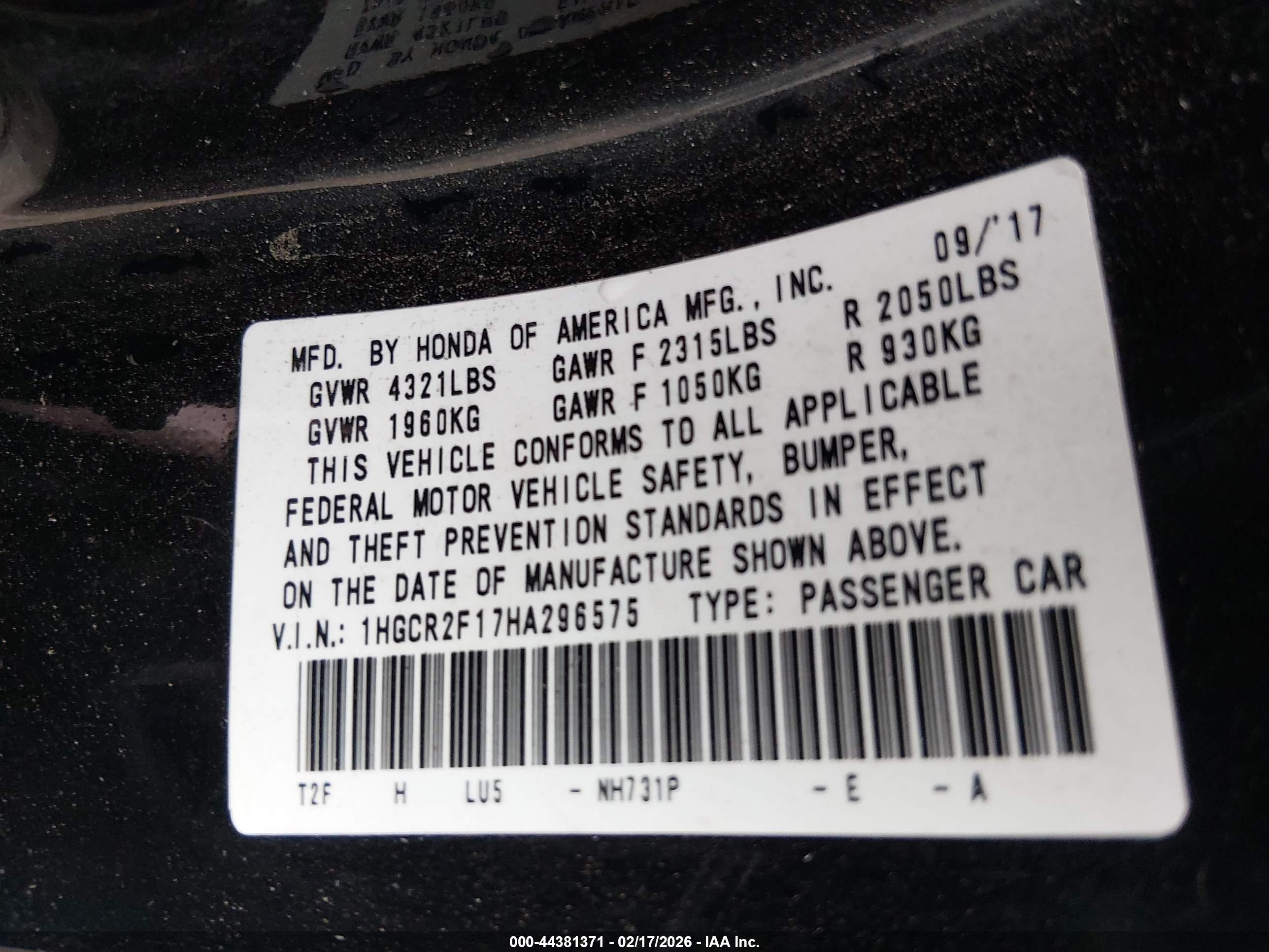 HONDA ACCORD image 9