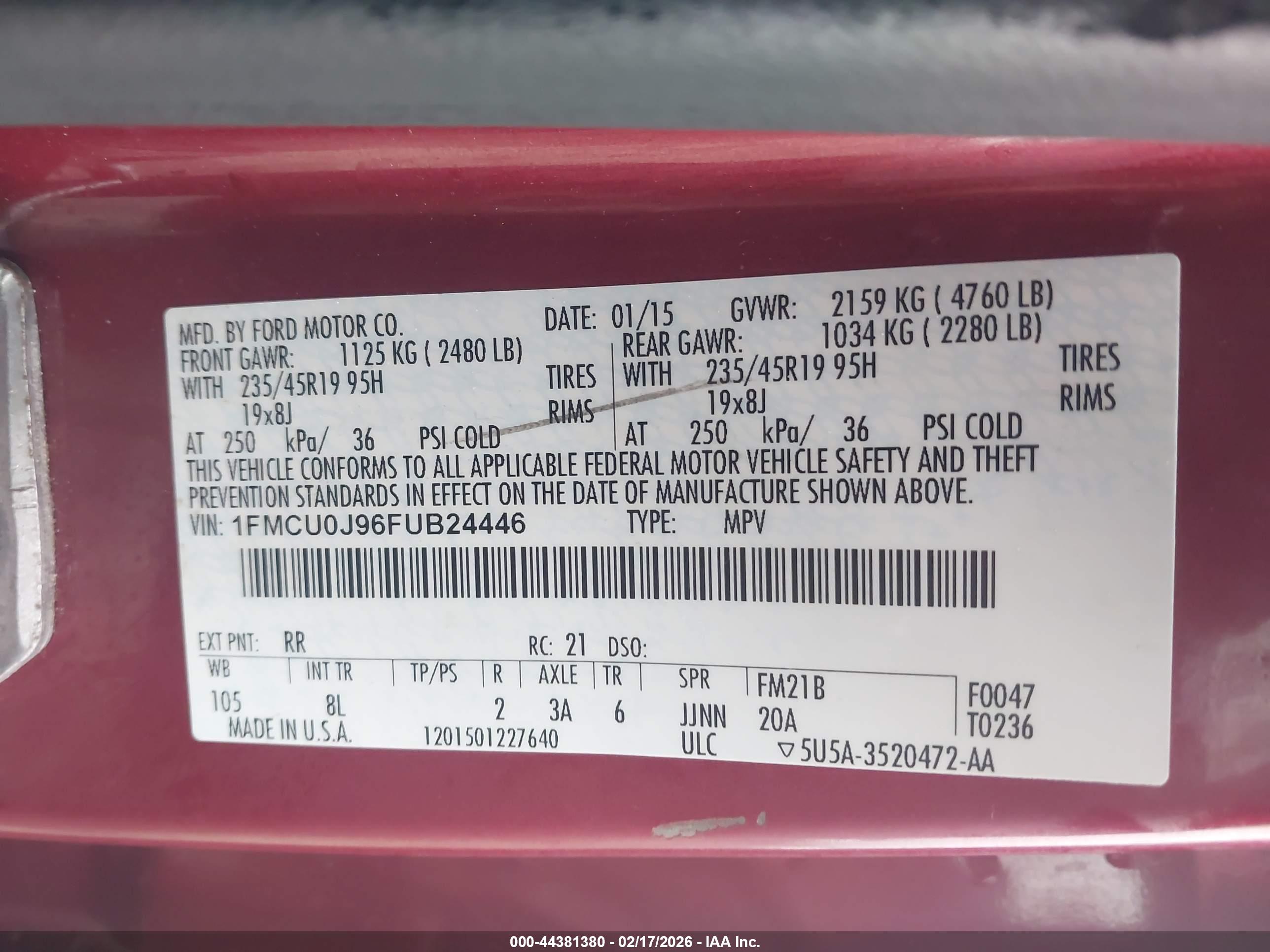 FORD ESCAPE image 9