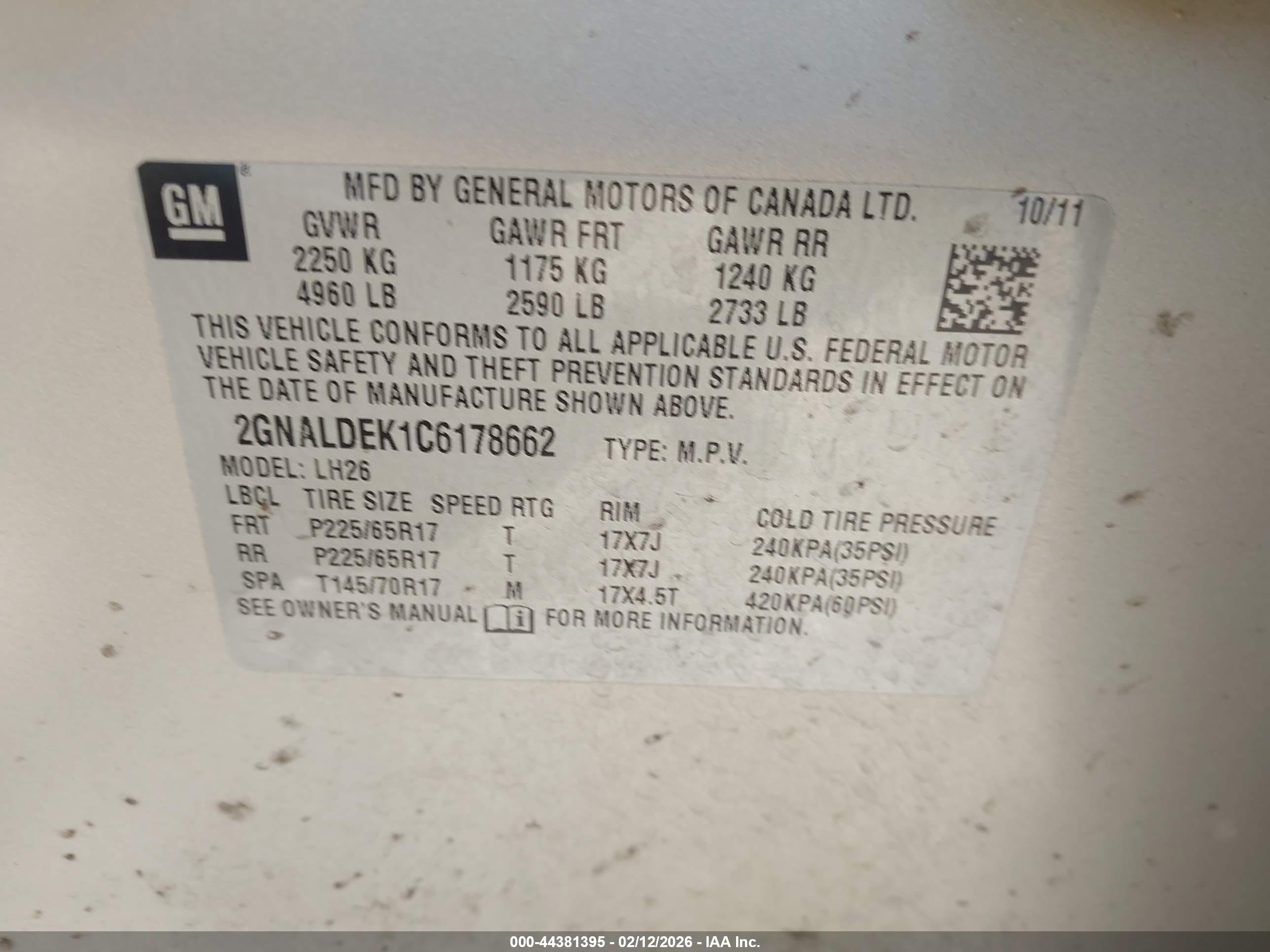 CHEVROLET EQUINOX image 9