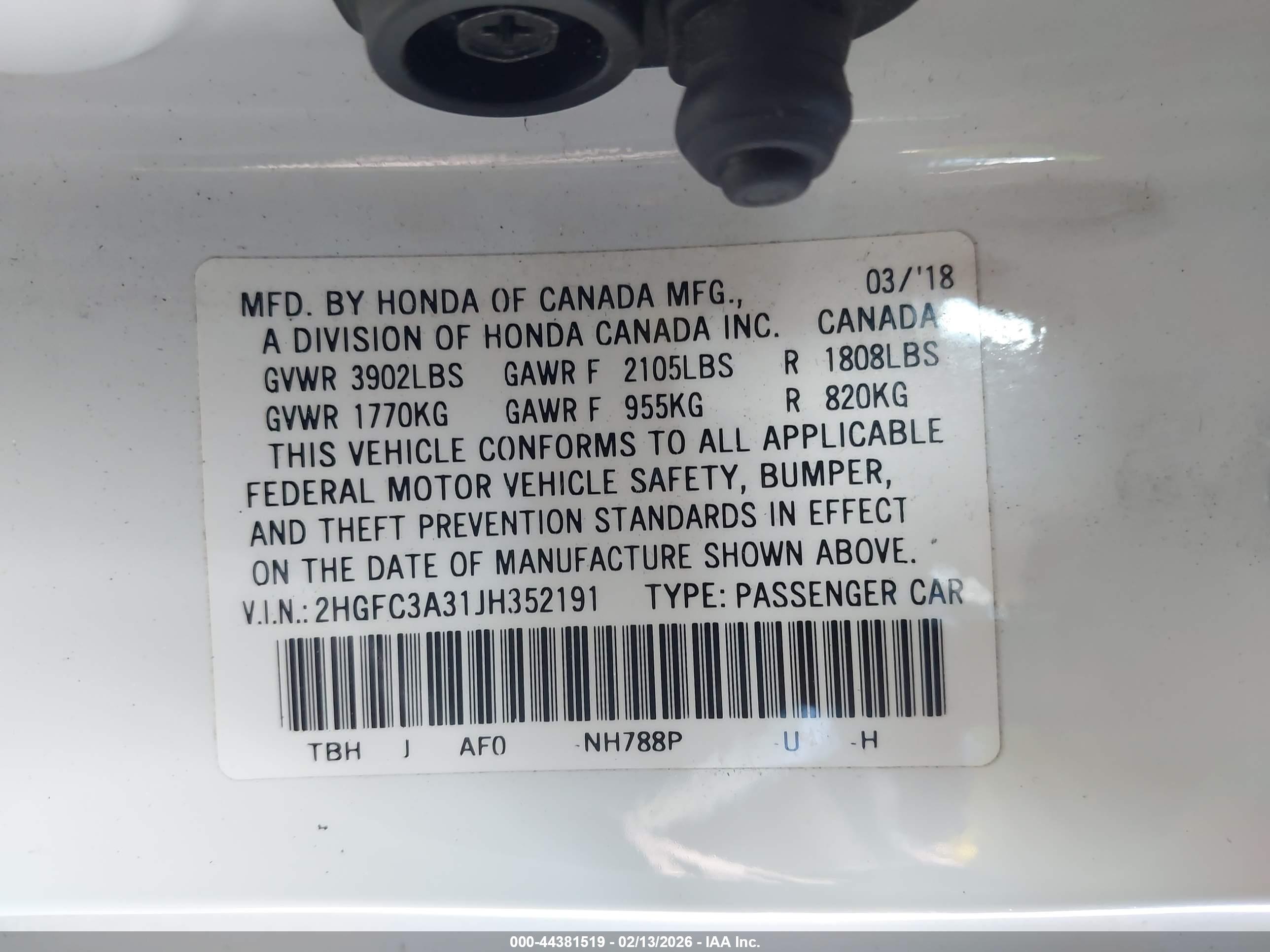 HONDA CIVIC image 9