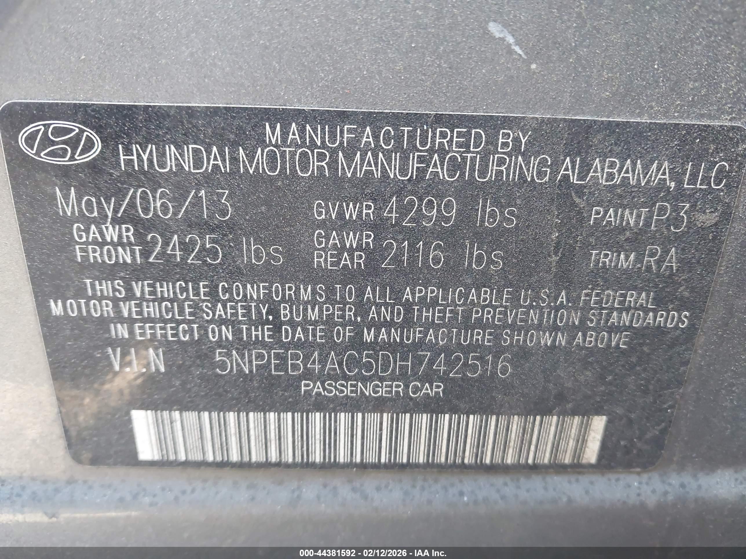 HYUNDAI SONATA image 9