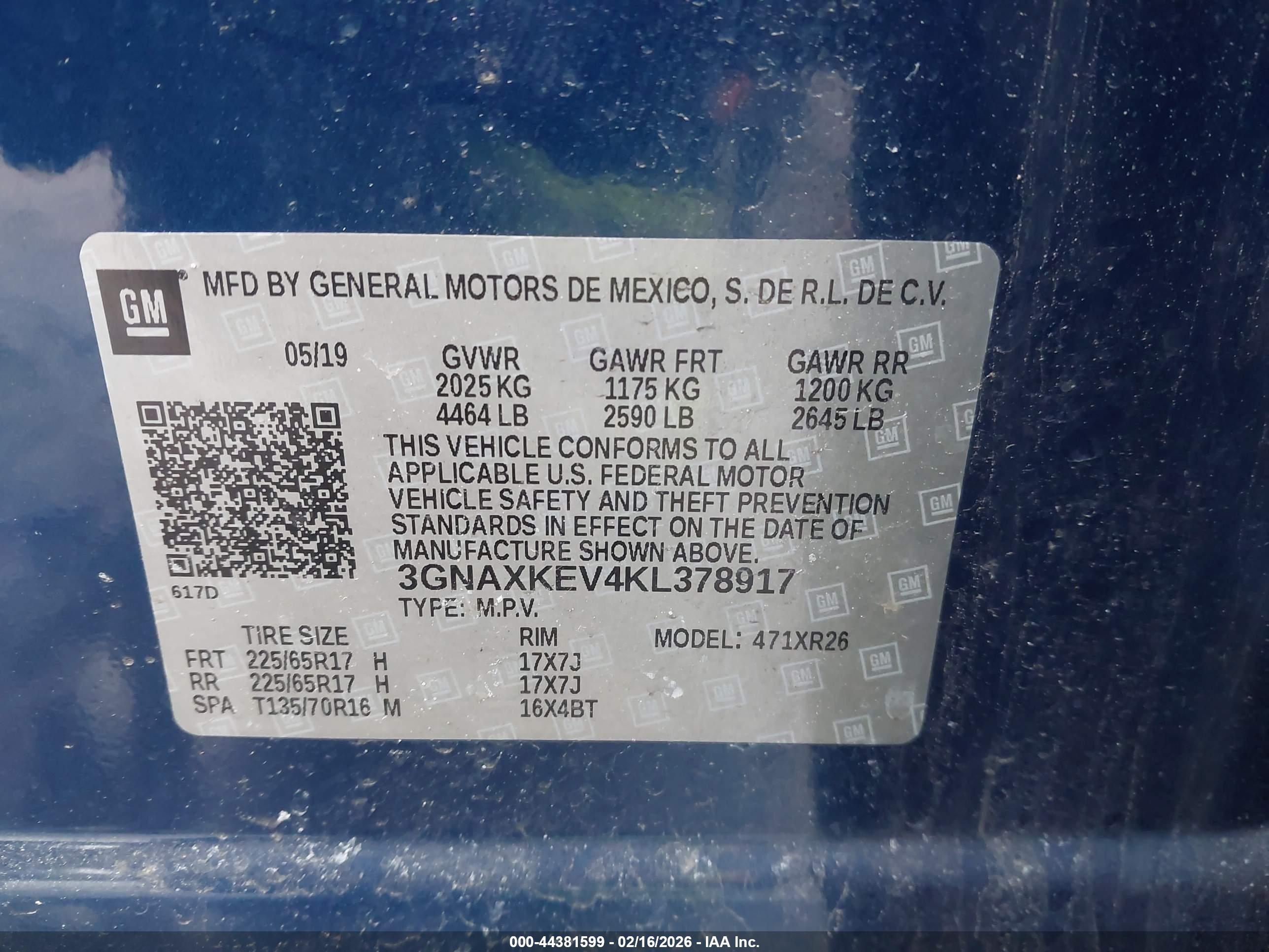 CHEVROLET EQUINOX image 9